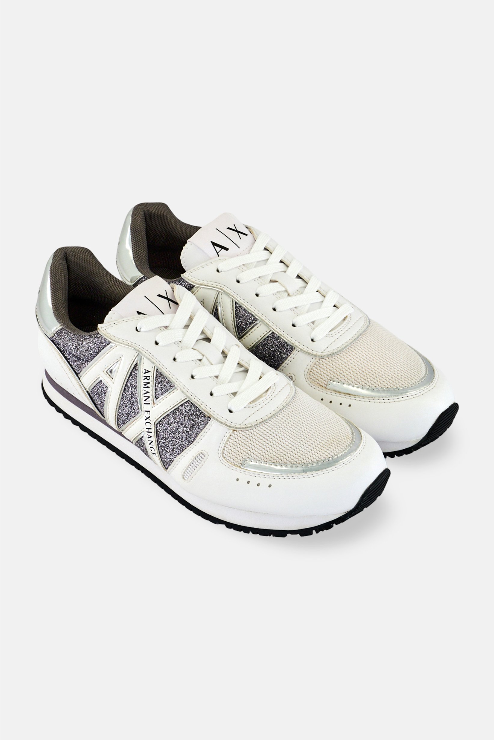 Armani Exchange Men Lace Up Casual Shoes, Multicolor