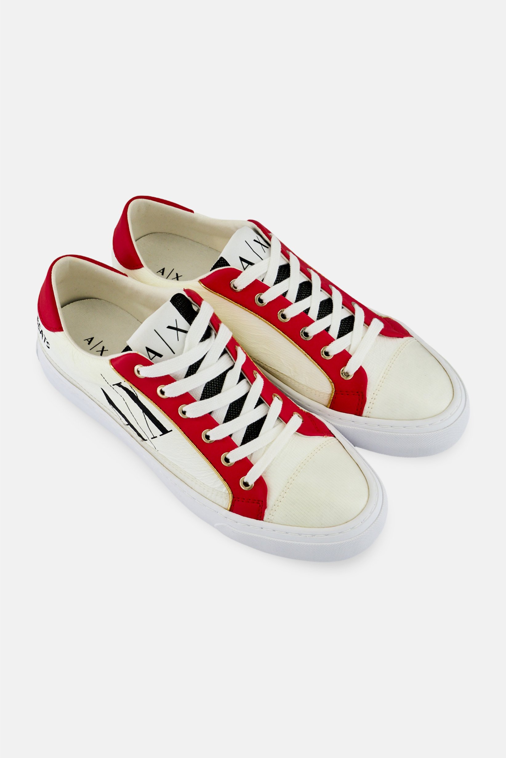 AX Armani Exchange Women Lace Up Casual Shoes, Multicolor