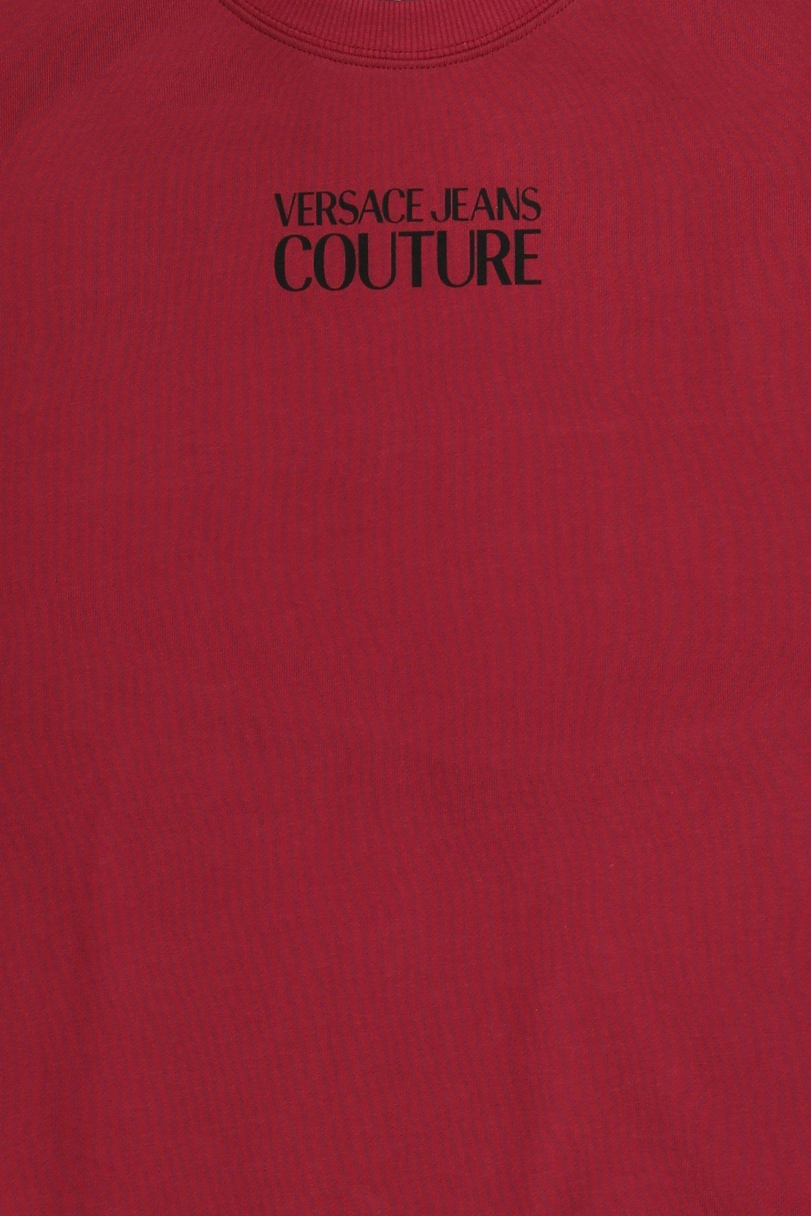 Women Crew Neck Graphic Print Long Sleeve Sweatshirt, Maroon