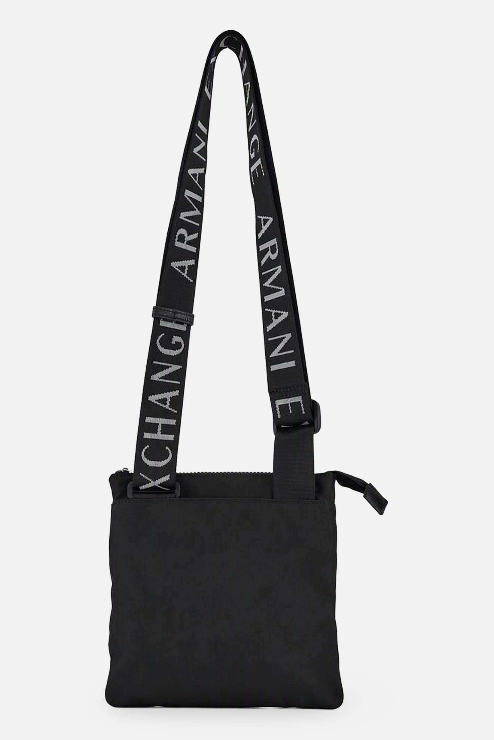 AX Armani Exchange Men Brand Logo Cross Body Bag, Black