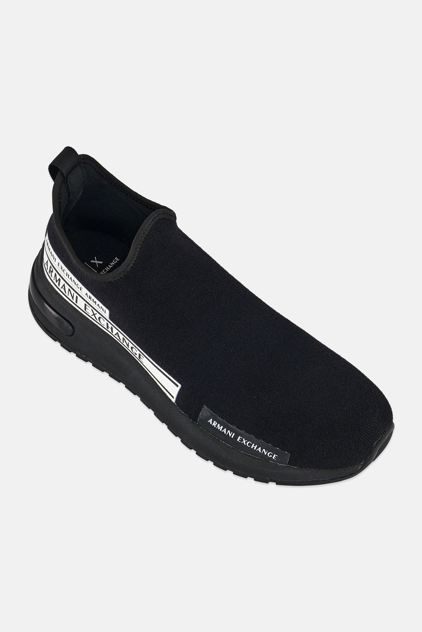 AX Armani Exchange Men Slip On Casual Shoes, Black