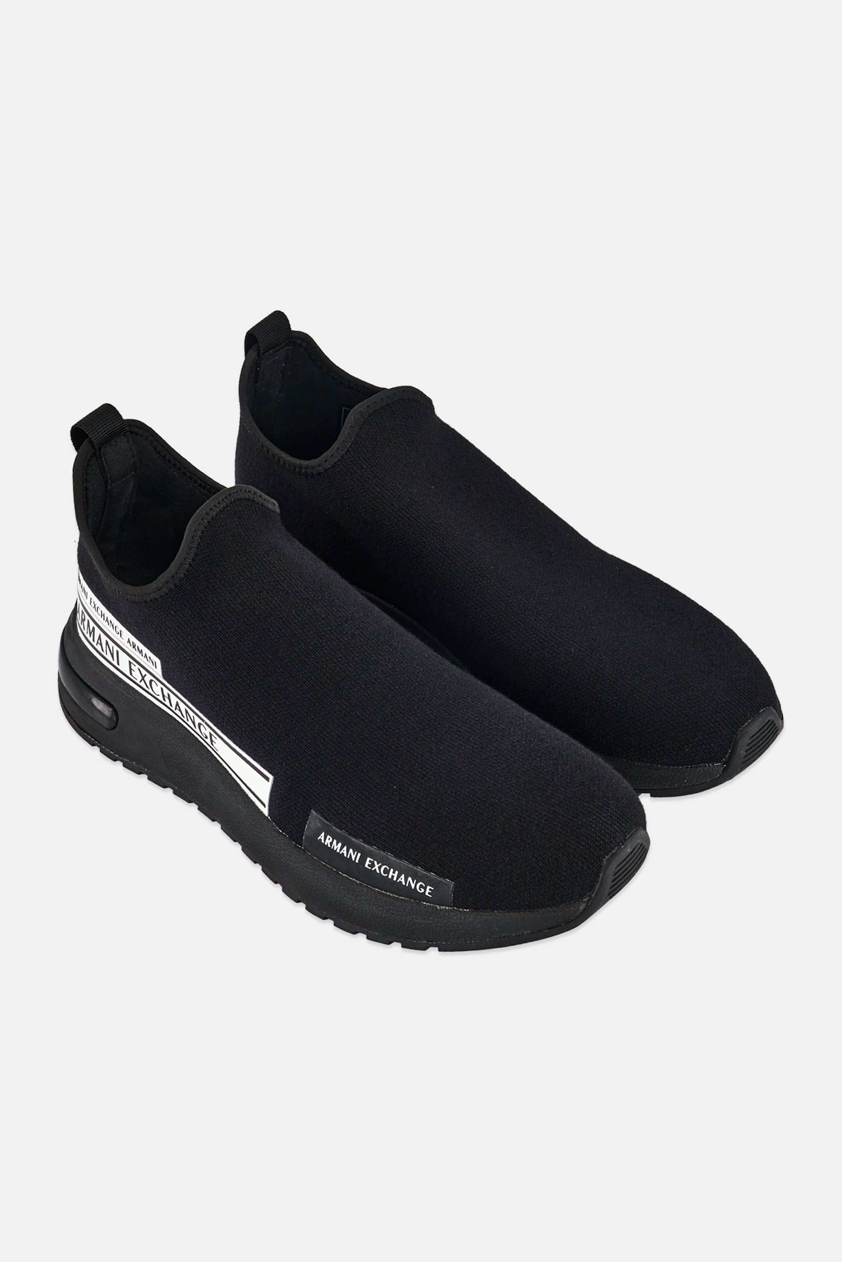 AX Armani Exchange Men Slip On Casual Shoes, Black