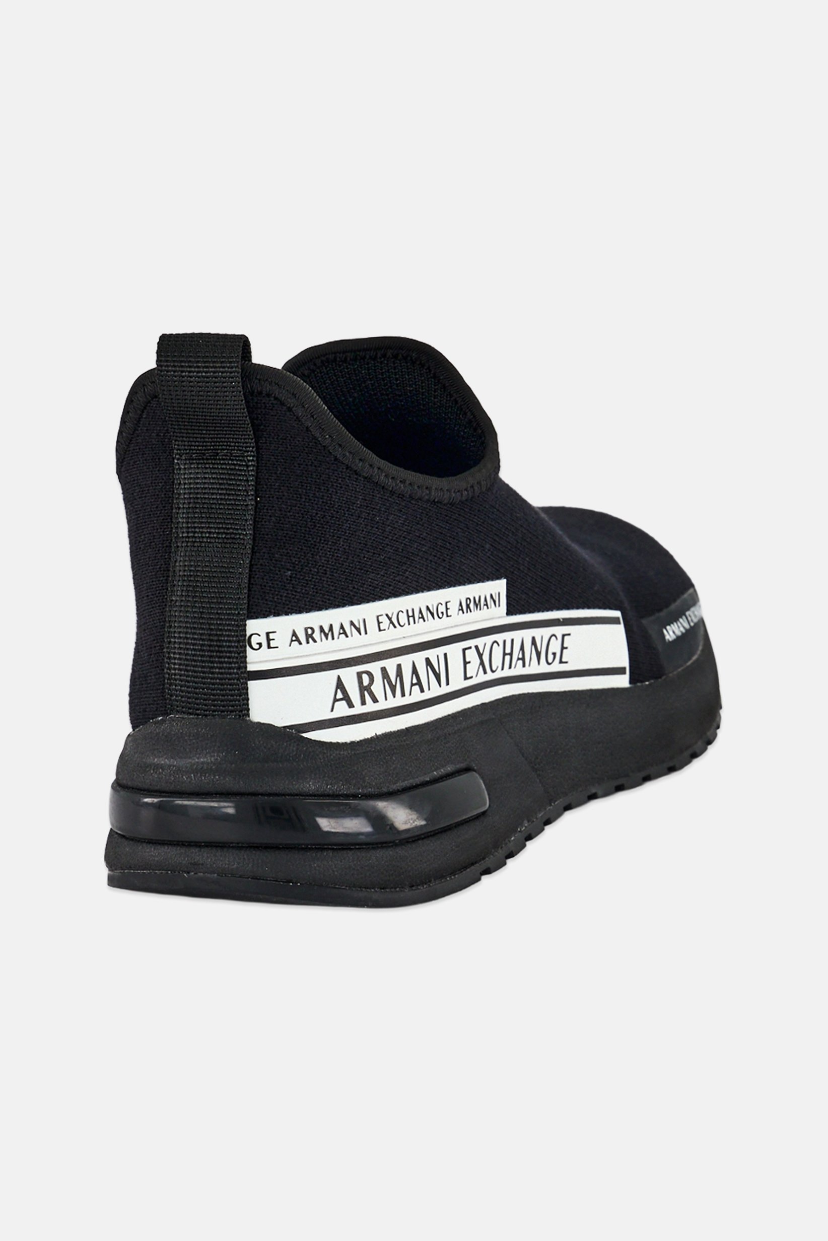 AX Armani Exchange Men Slip On Casual Shoes, Black