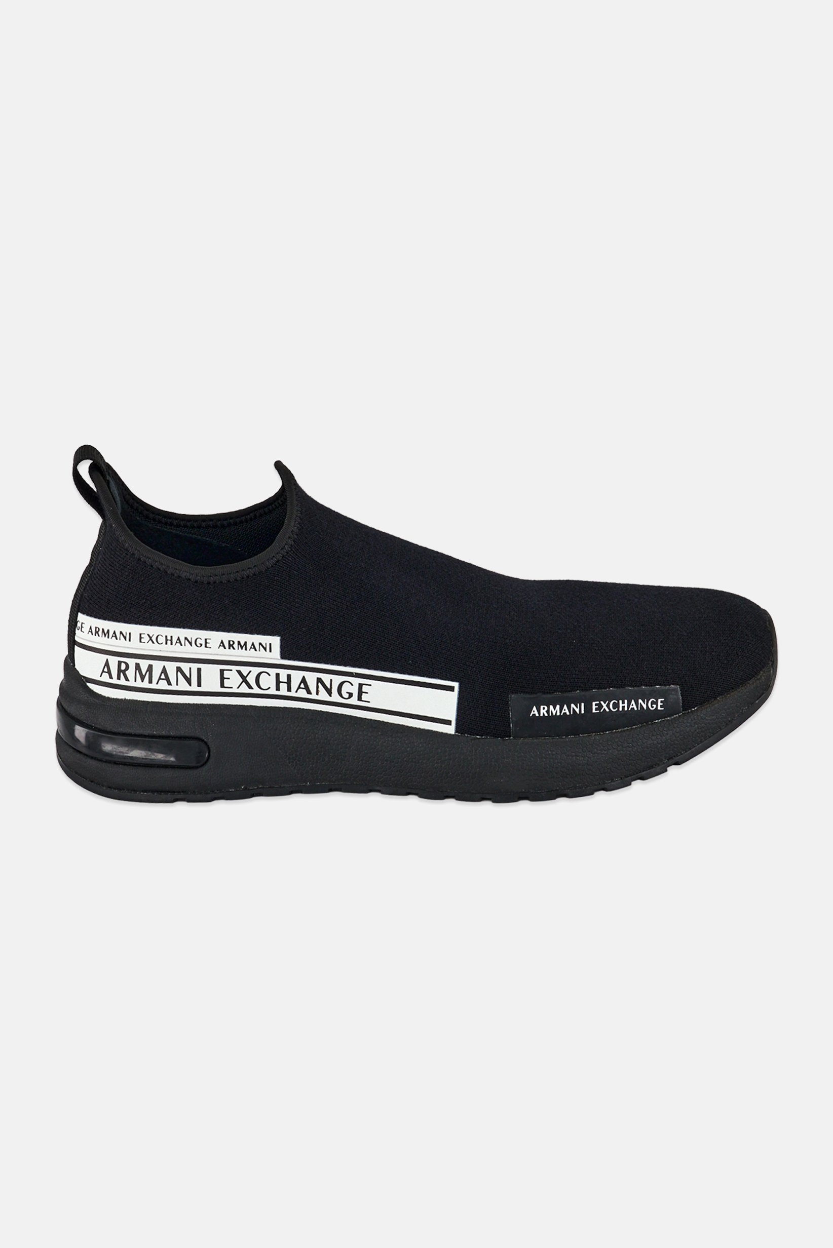 AX Armani Exchange Men Slip On Casual Shoes, Black