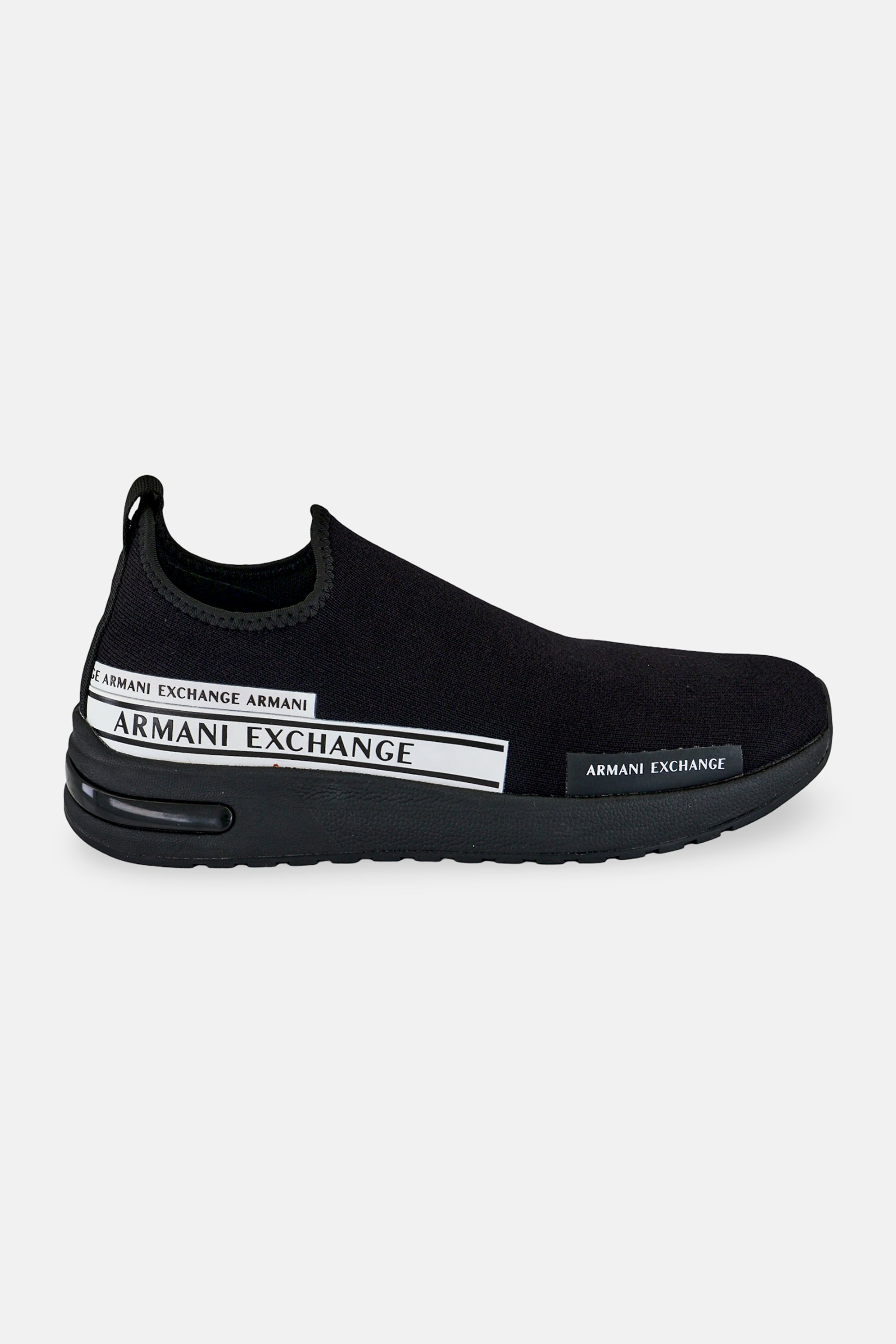 AX Armani Exchange Men Slip On Casual Shoes, Black