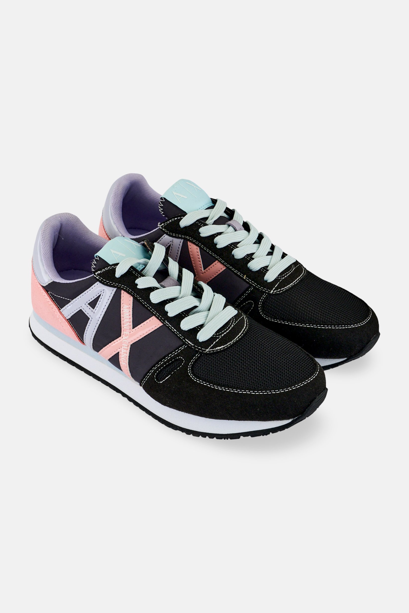 AX Armani Exchange Women Lace Up Casual Shoes, Multicolor
