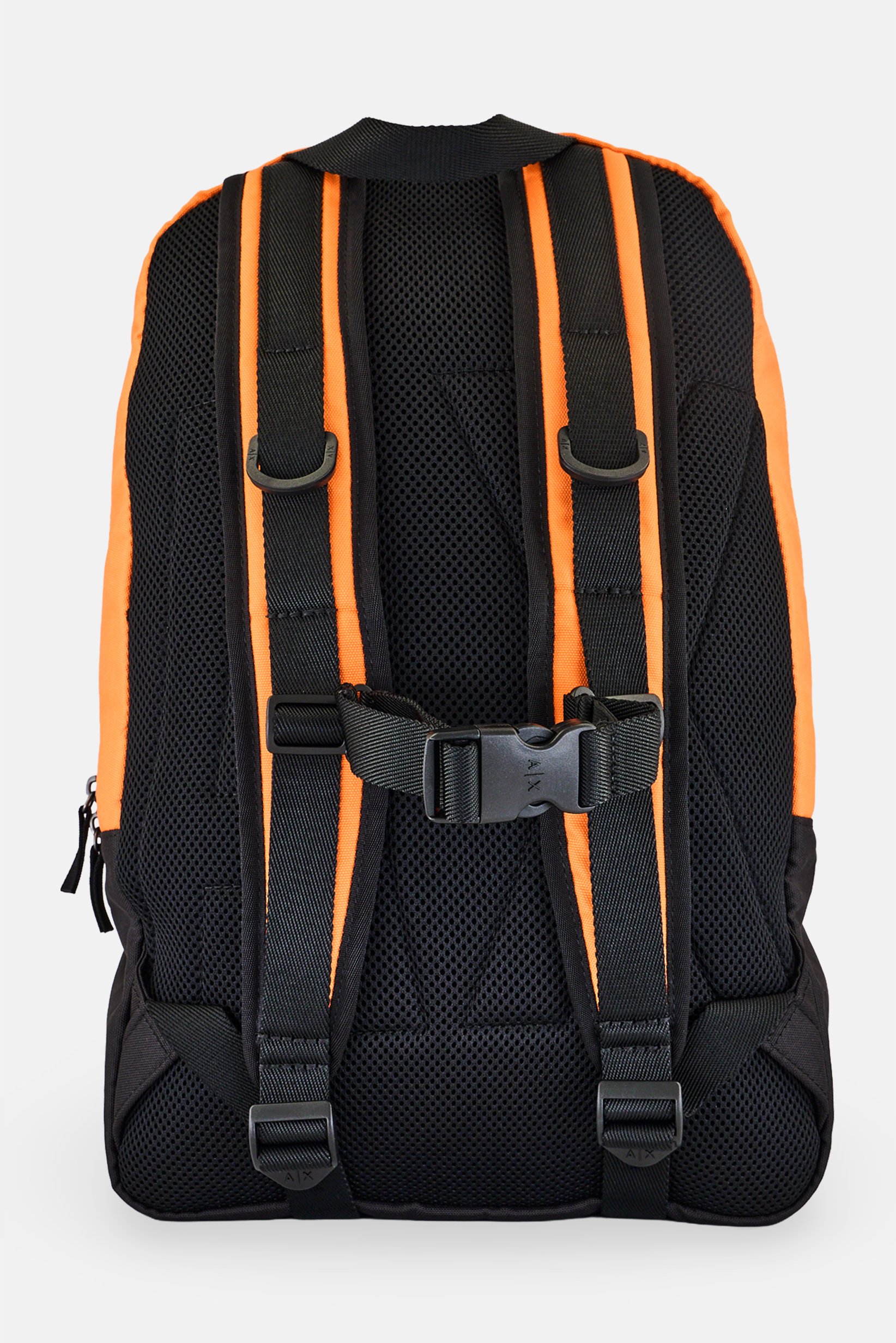 AX Armani Exchange Men Brand Logo Backpack, Orange