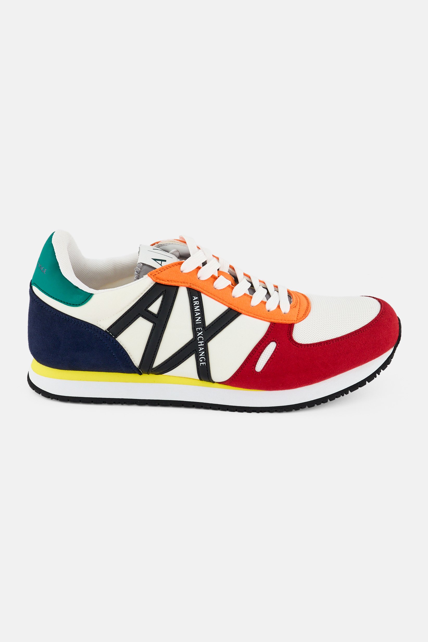 AX Armani Exchange Men Lace Up Casual Shoes, Multicolor