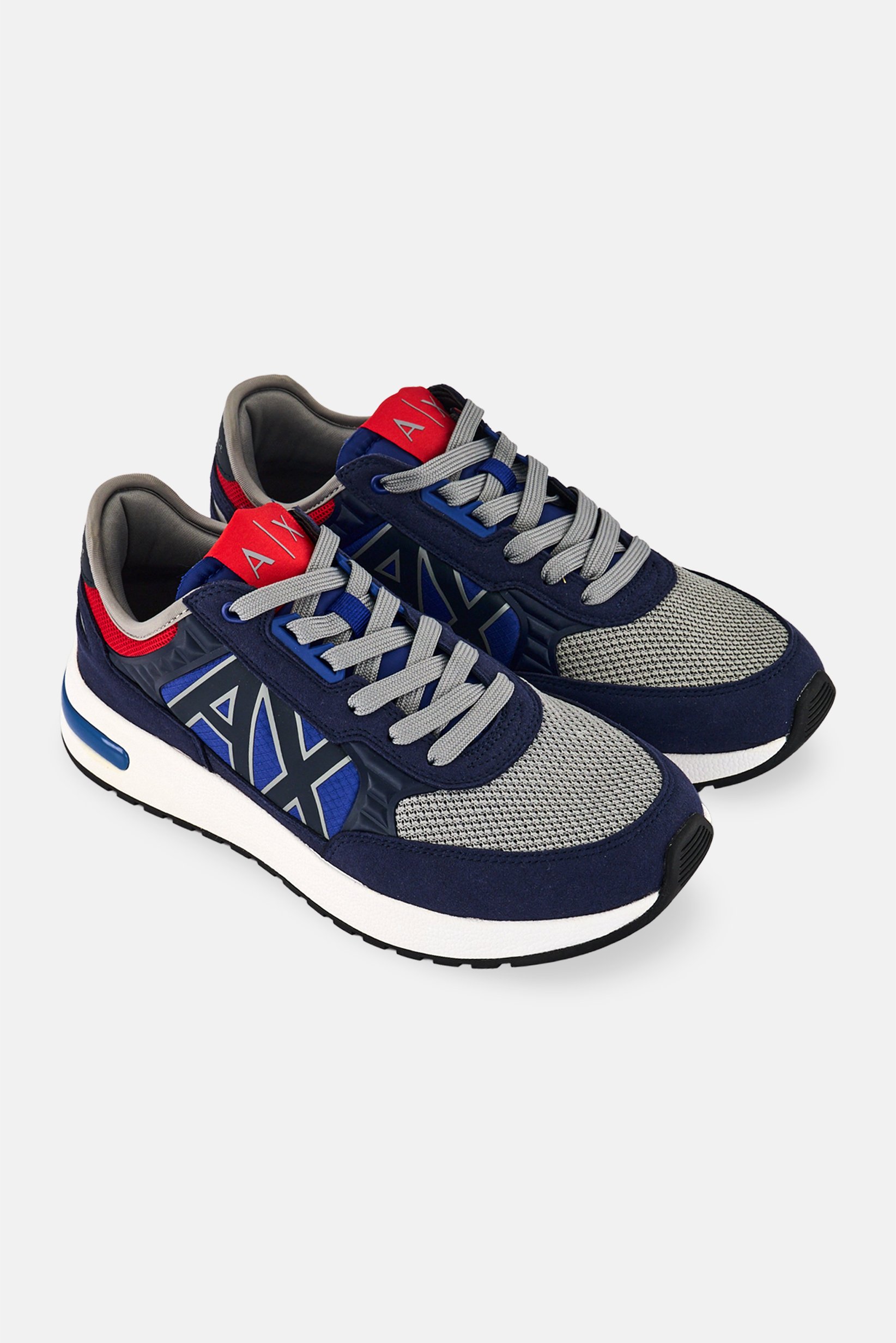 Armani Exchange Men Lace Up Casual Shoes, Multicolor