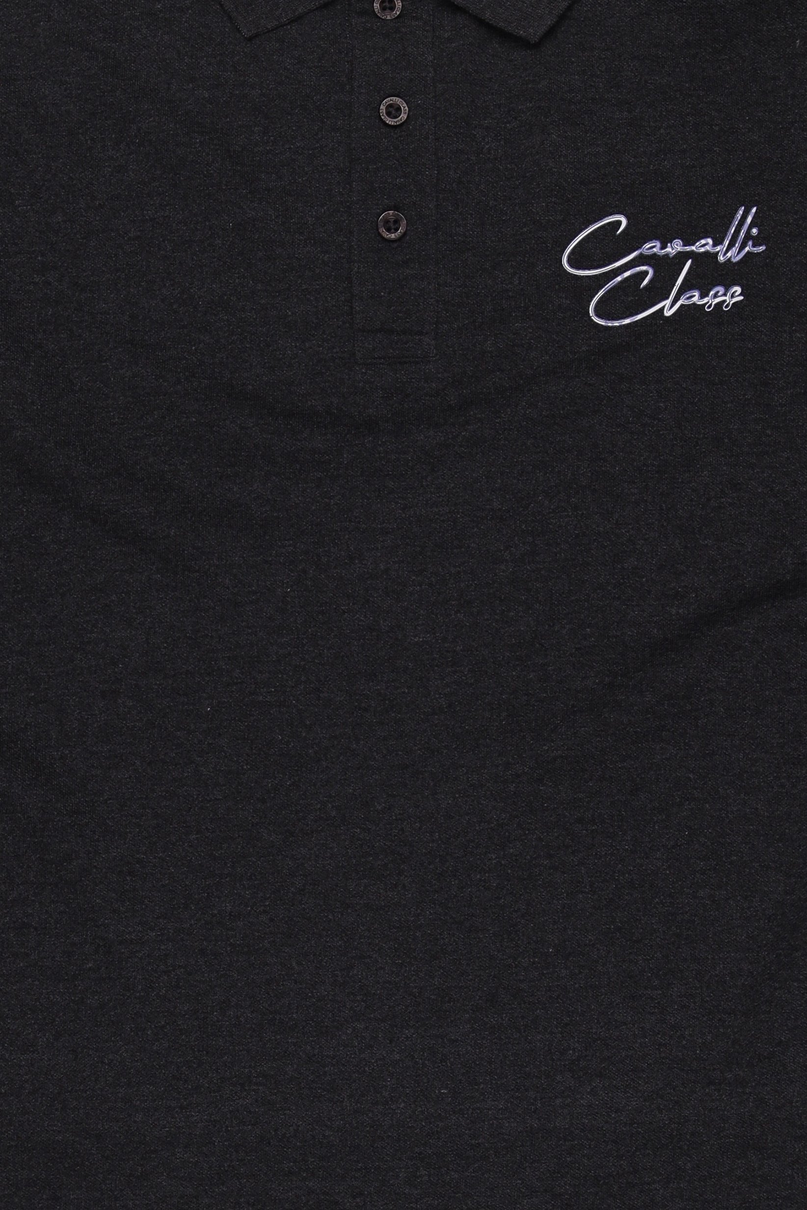 Men Regular Fit Brand Logo Short Sleeve Polo Shirt, Dark Grey