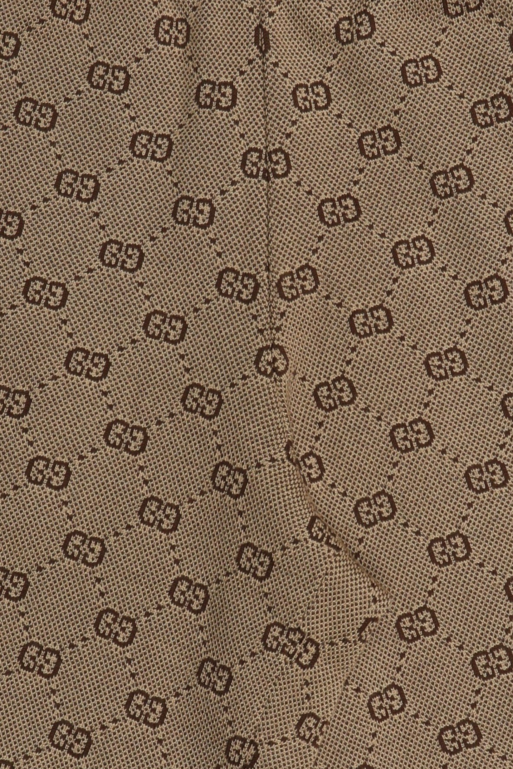 Men Allover Print Basic Shorts, Brown