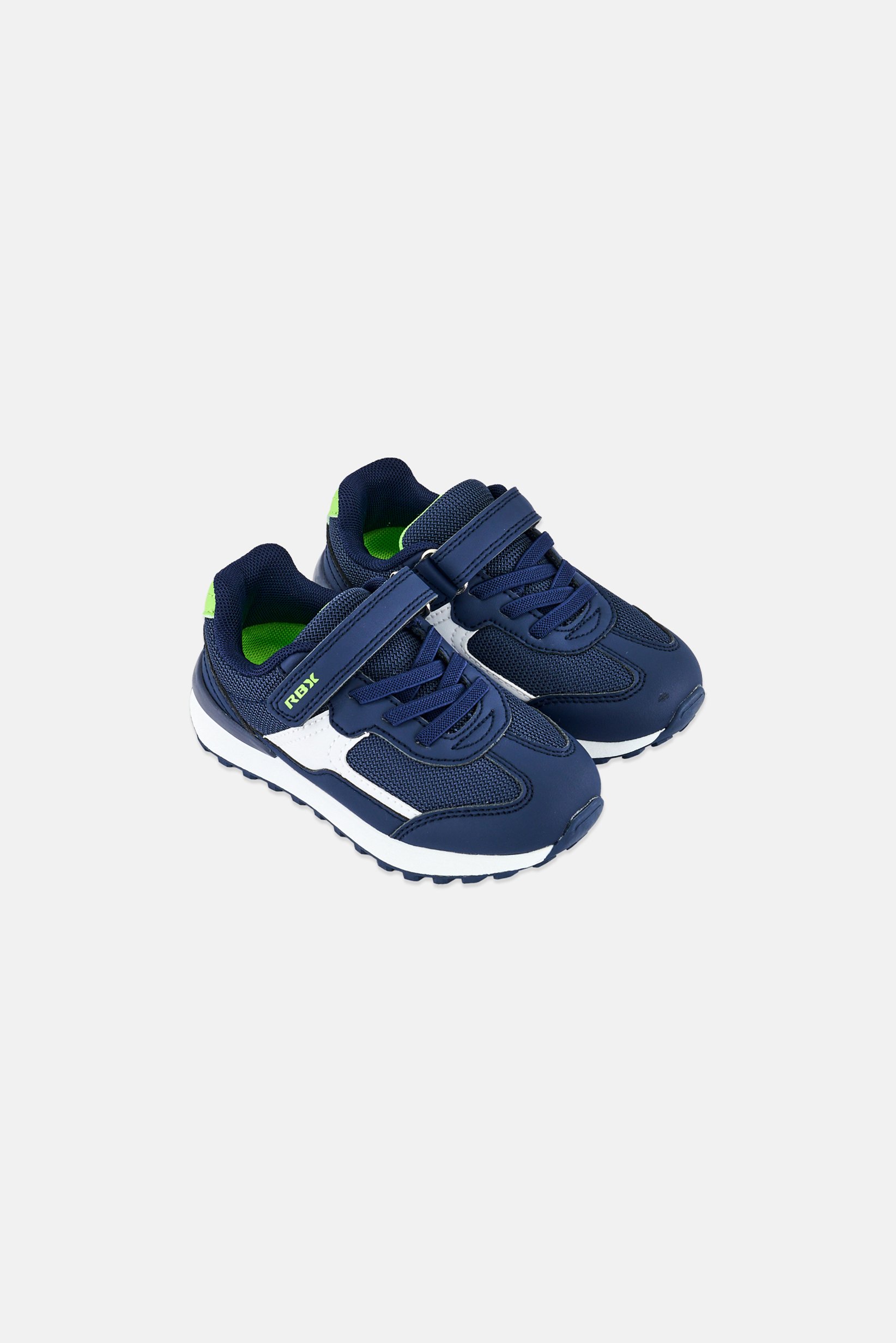 Toddlers Boy Velcro Closure Outdoor Shoes, Navy