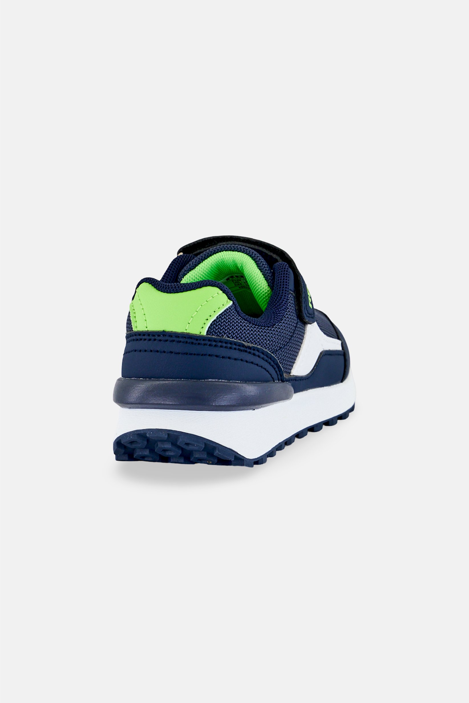 Kids Boy Velcro Closure Running Shoes, Navy