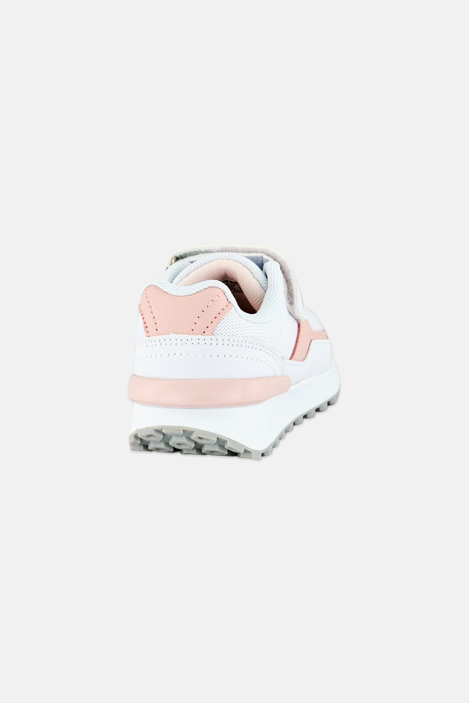 Toddlers Girl Velcro Closure Outdoor Shoes, White