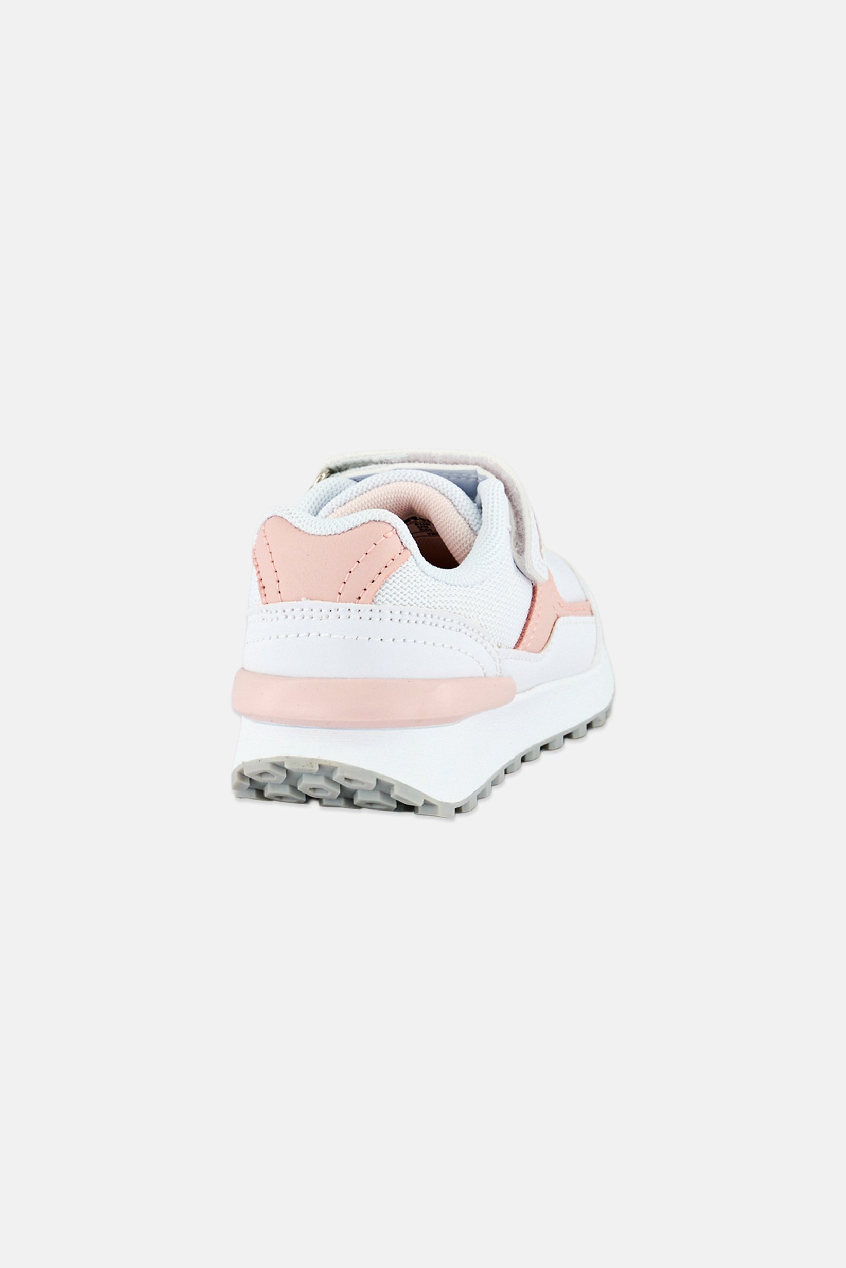 Kids Girl Velcro Closure Outdoor Shoes, White