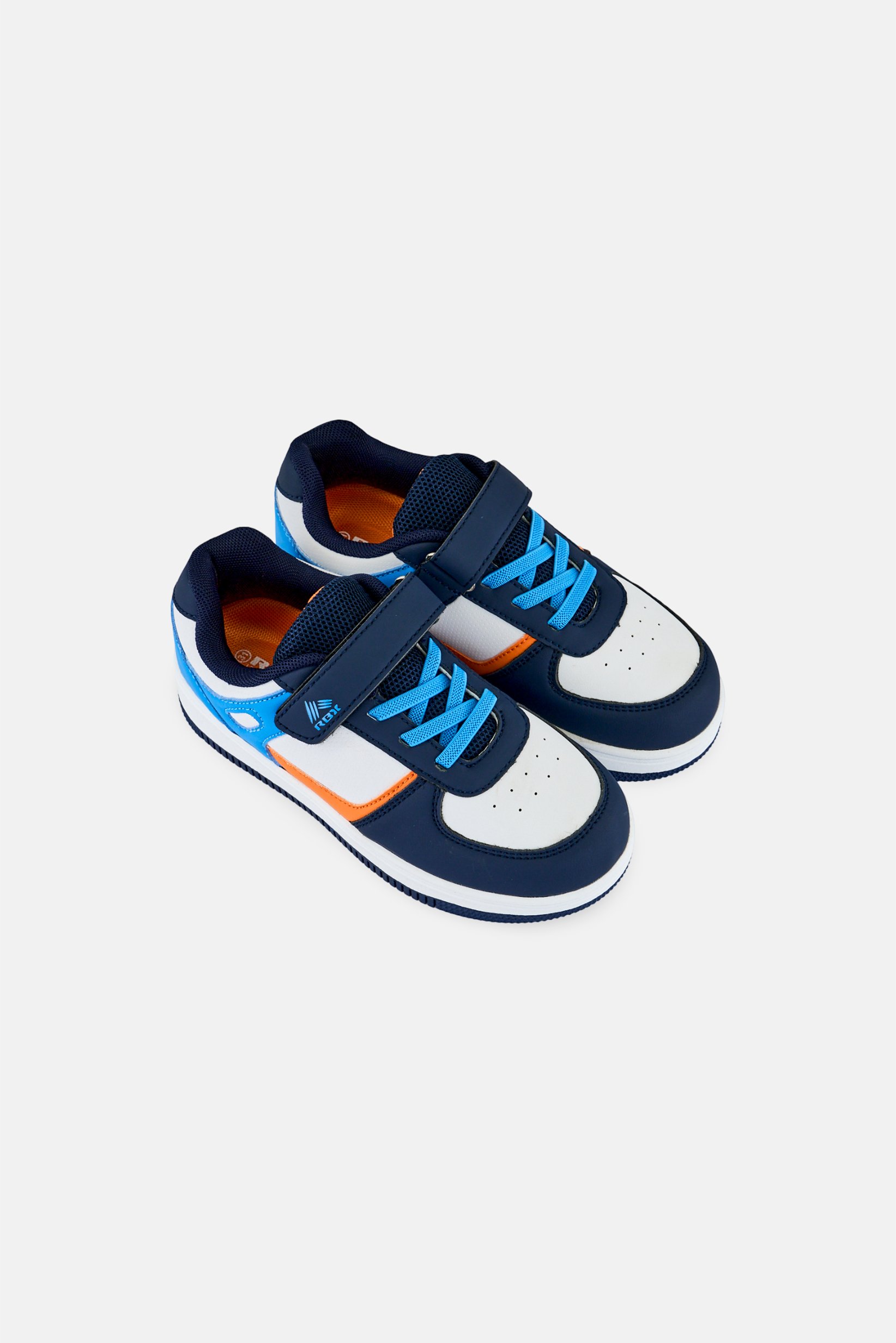 Kids Boy Velcro Closure Outdoor Shoes, Multicolor