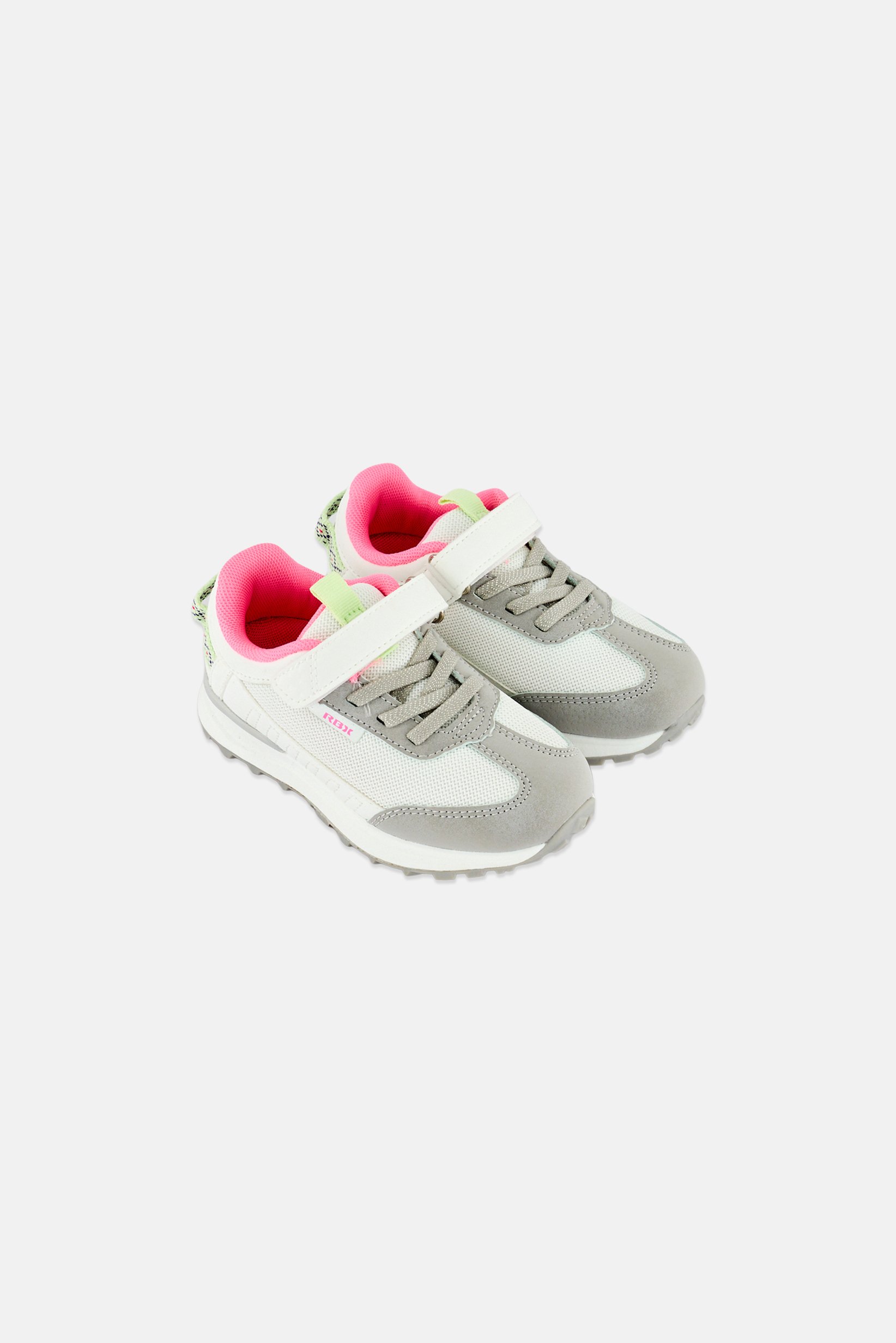 Toddlers Girl Velcro Closure Outdoor Shoes, Multicolor
