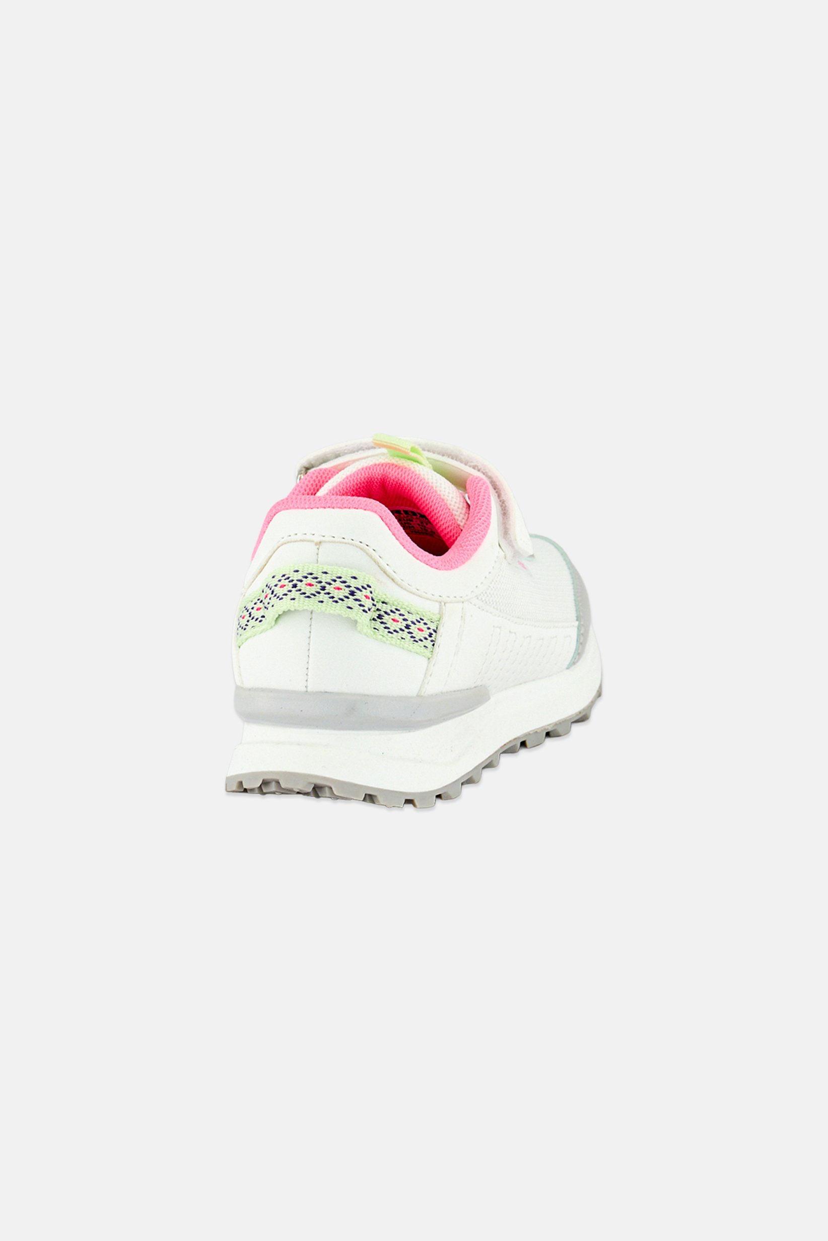 Toddlers Girl Velcro Closure Outdoor Shoes, Multicolor