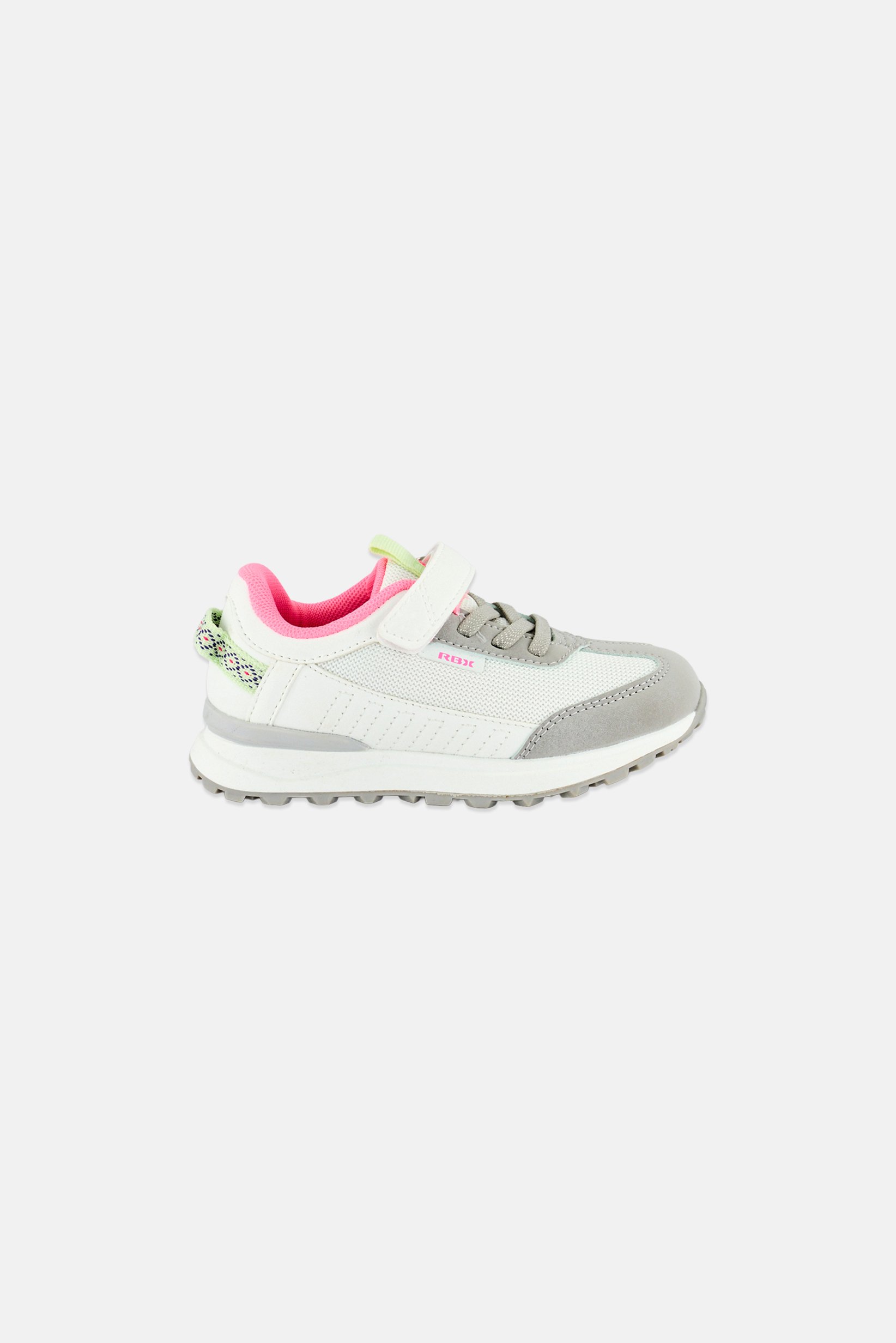 Toddlers Girl Velcro Closure Outdoor Shoes, Multicolor