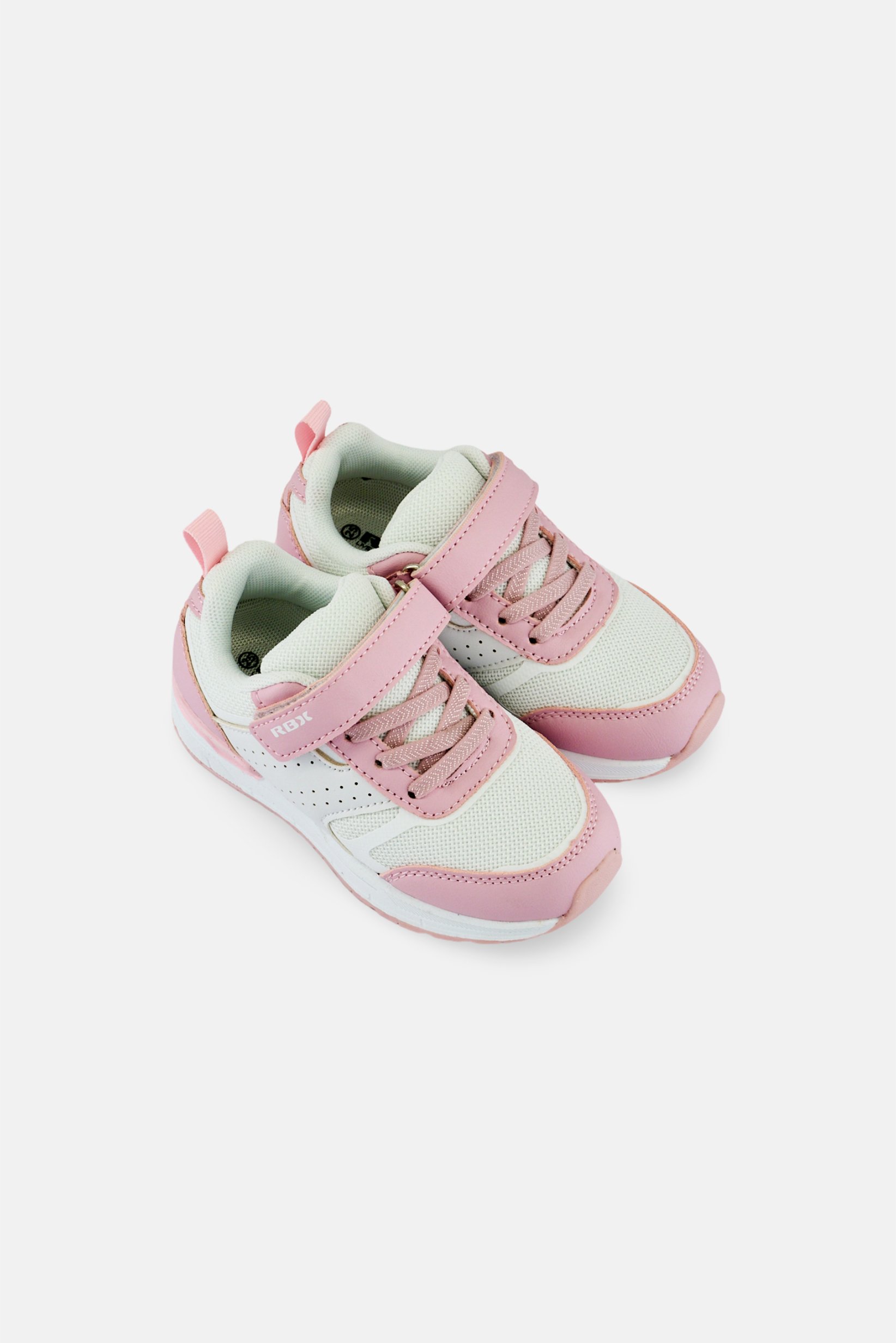 Toddlers Girl Velcro Closure Outdoor Shoes, Multicolor