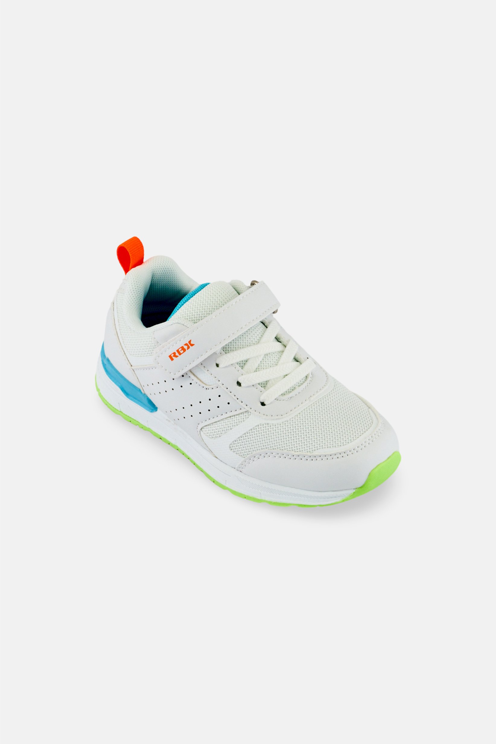 Kids Boy Velcro Closure Outdoor Shoes, White