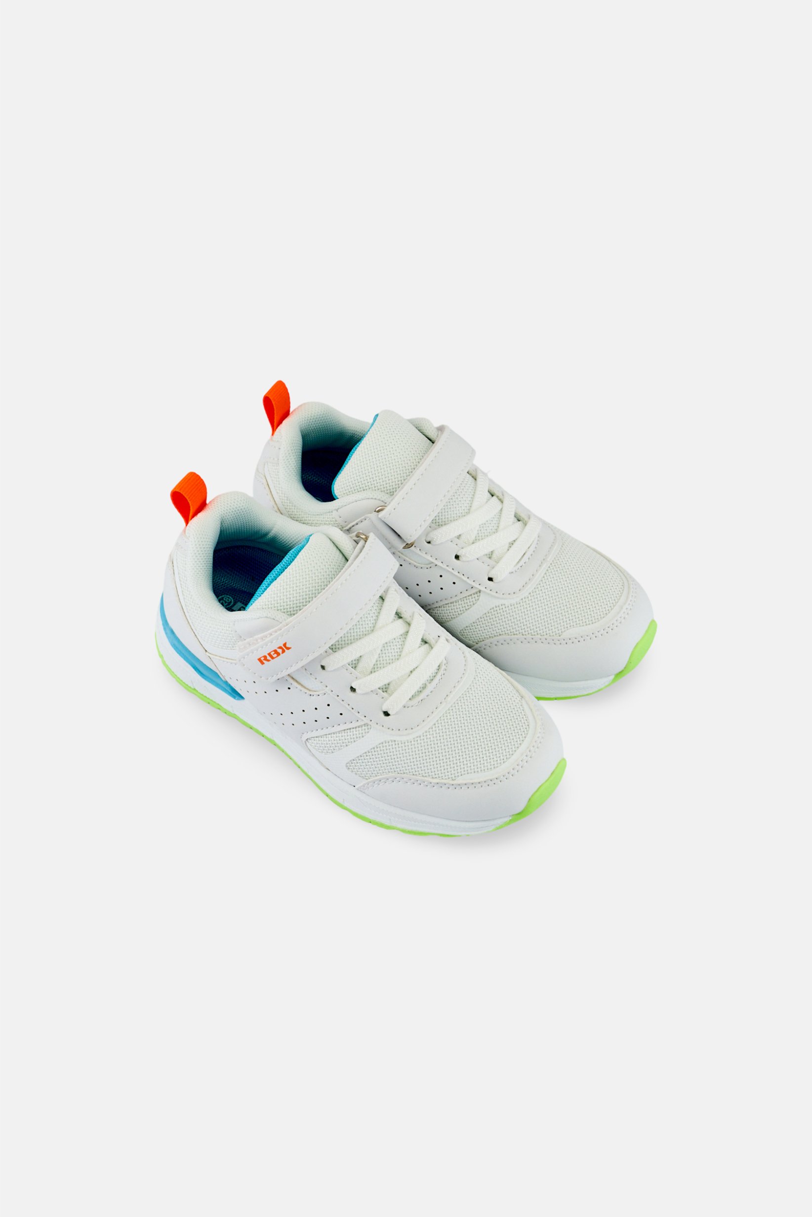 Kids Boy Velcro Closure Outdoor Shoes, White