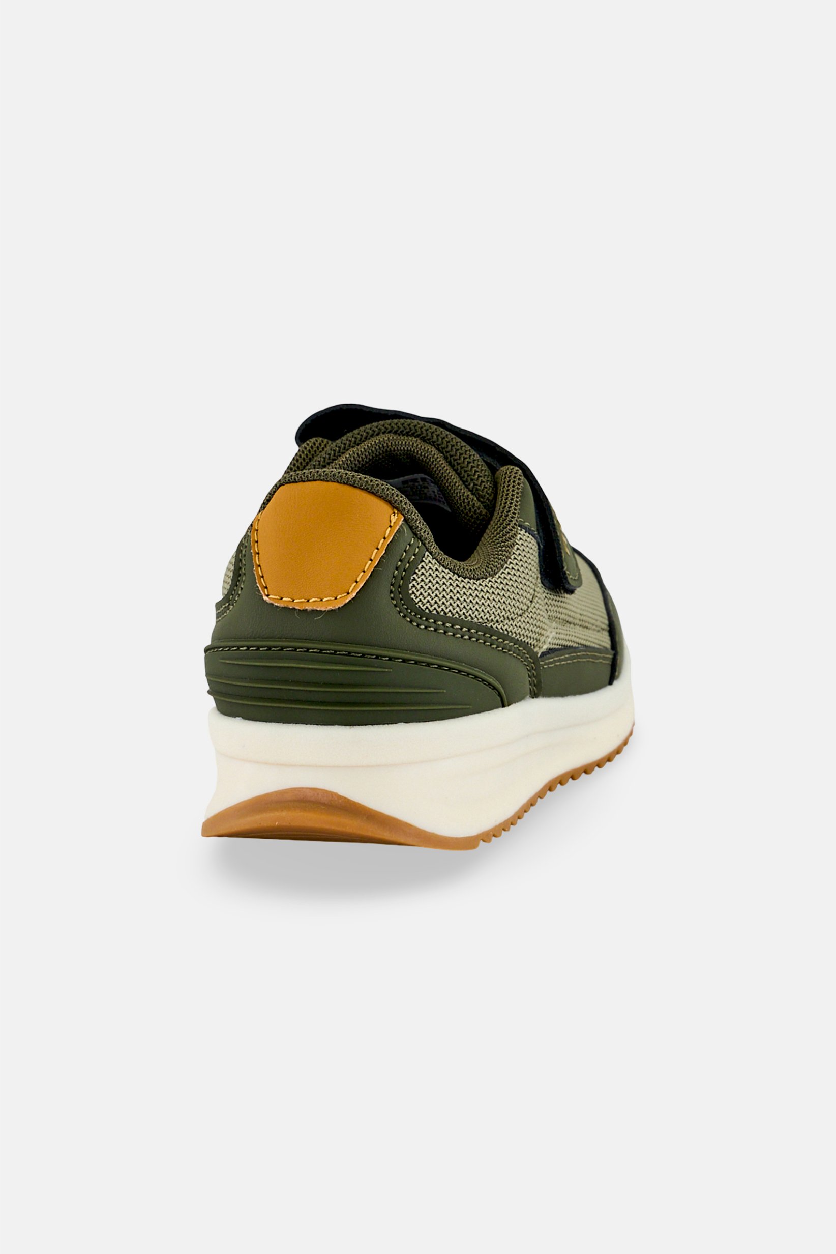 Kids Boy Velcro Closure Outdoor Shoes, Olive