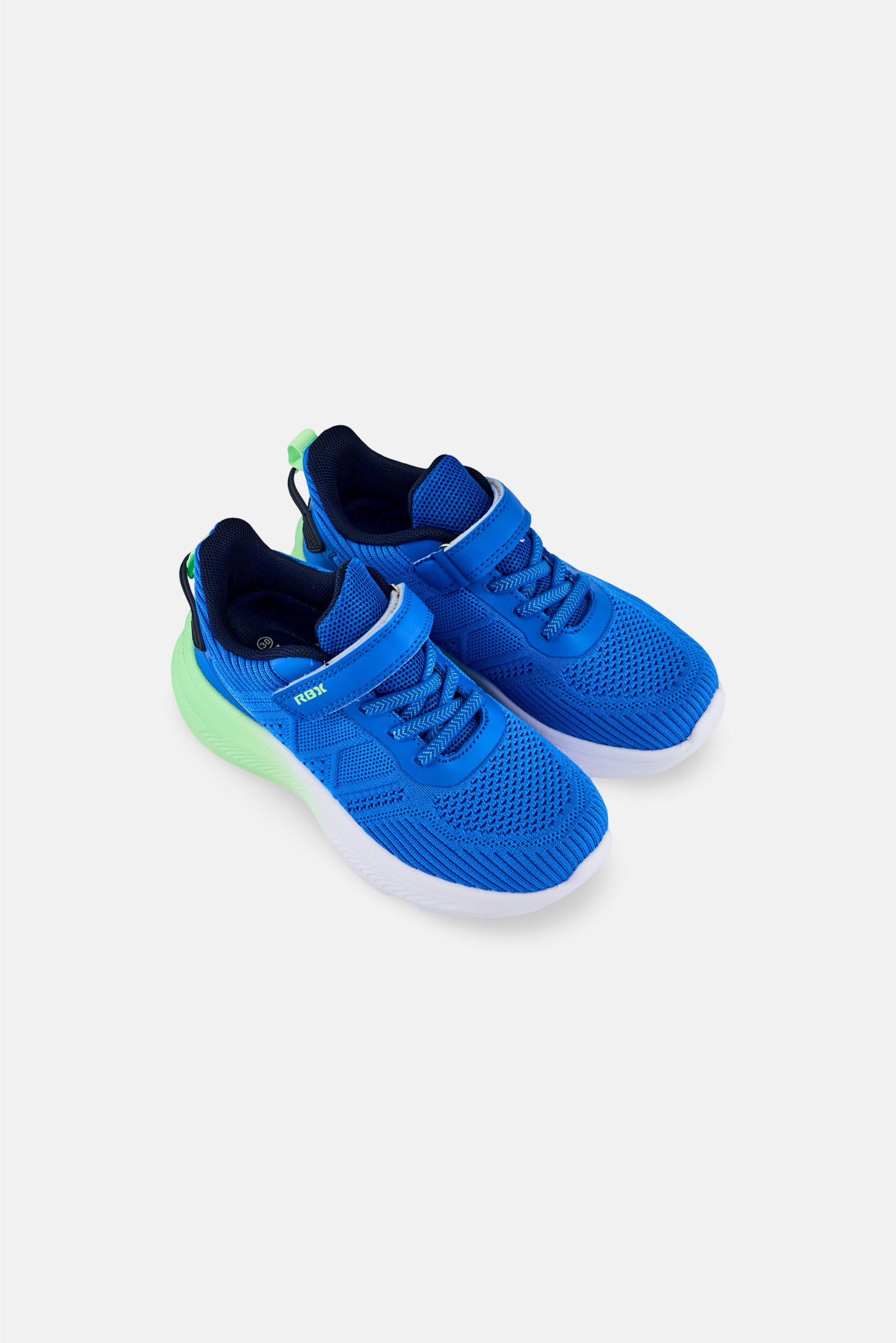 Kids Boy Velcro Closure Running Shoes, Blue