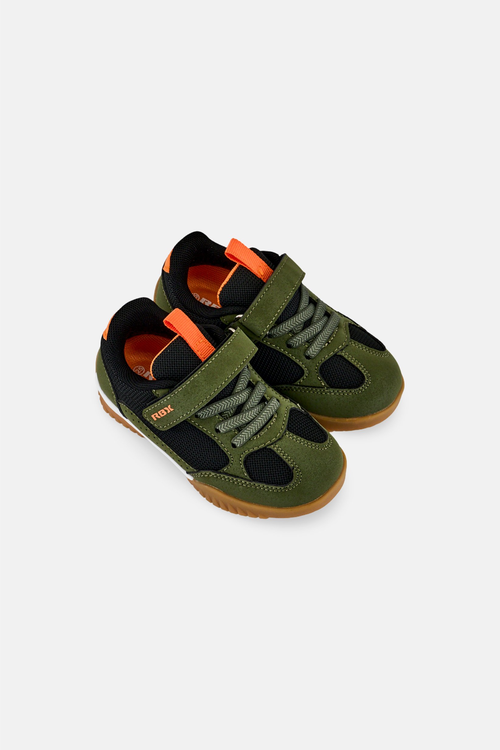 Toddlers Boy Velcro Closure Outdoor Shoes, Multicolor