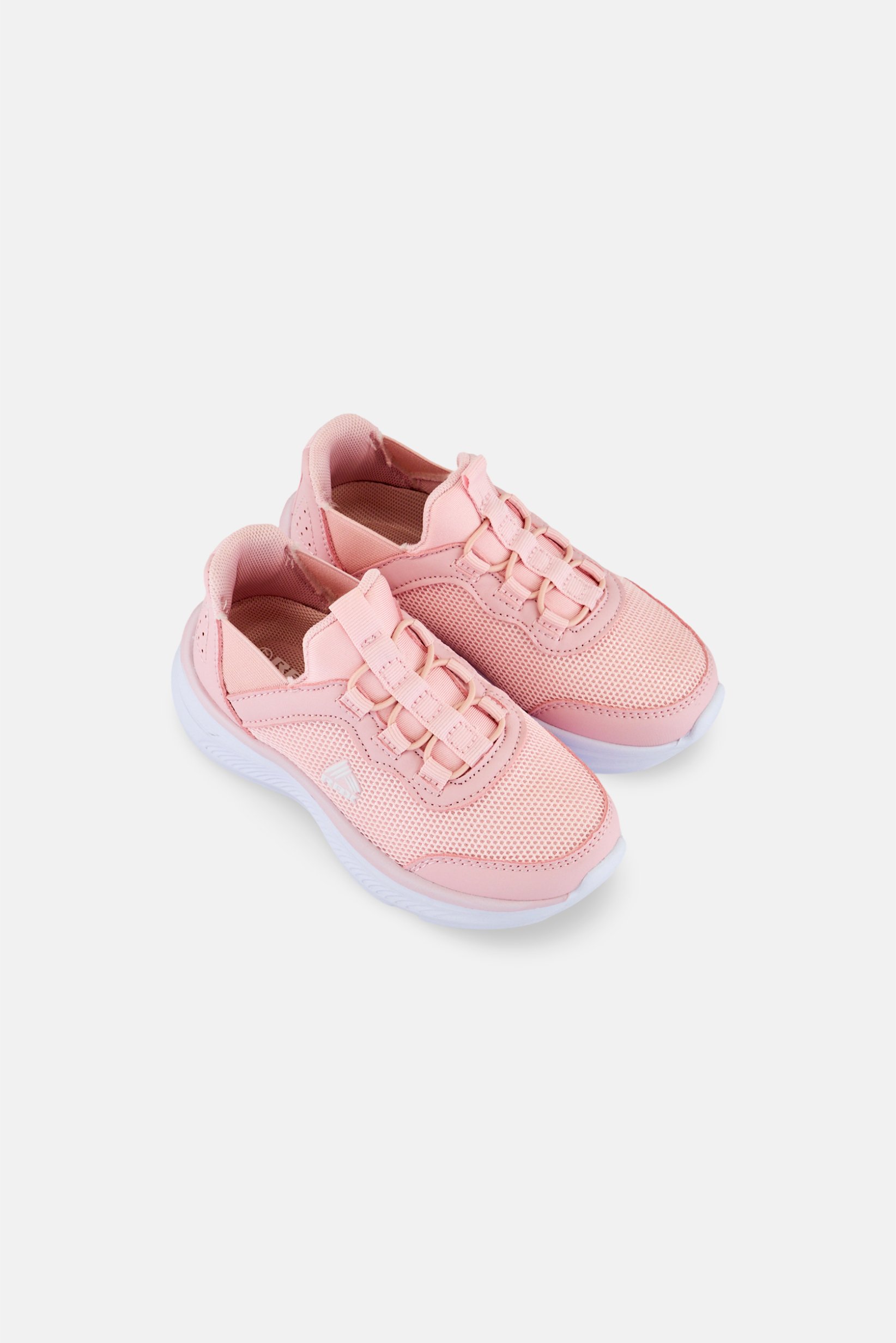 Toddlers Girl Textile Slip On Outdoor Shoes, Pink