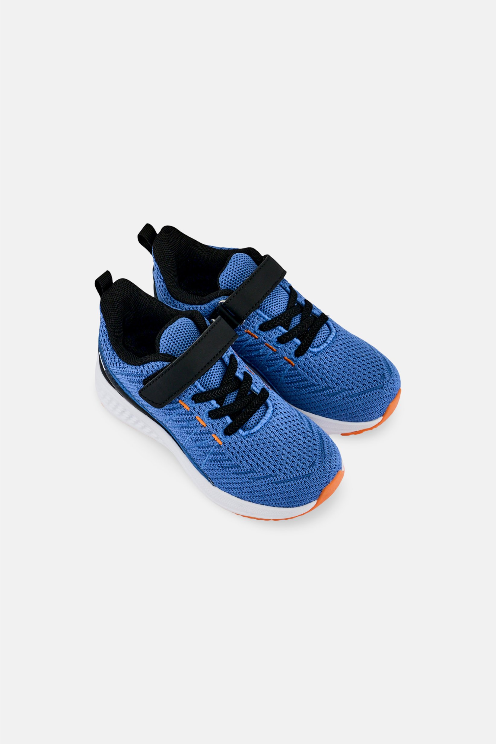 Kids Boy Velcro Closure Outdoor Shoes, Blue