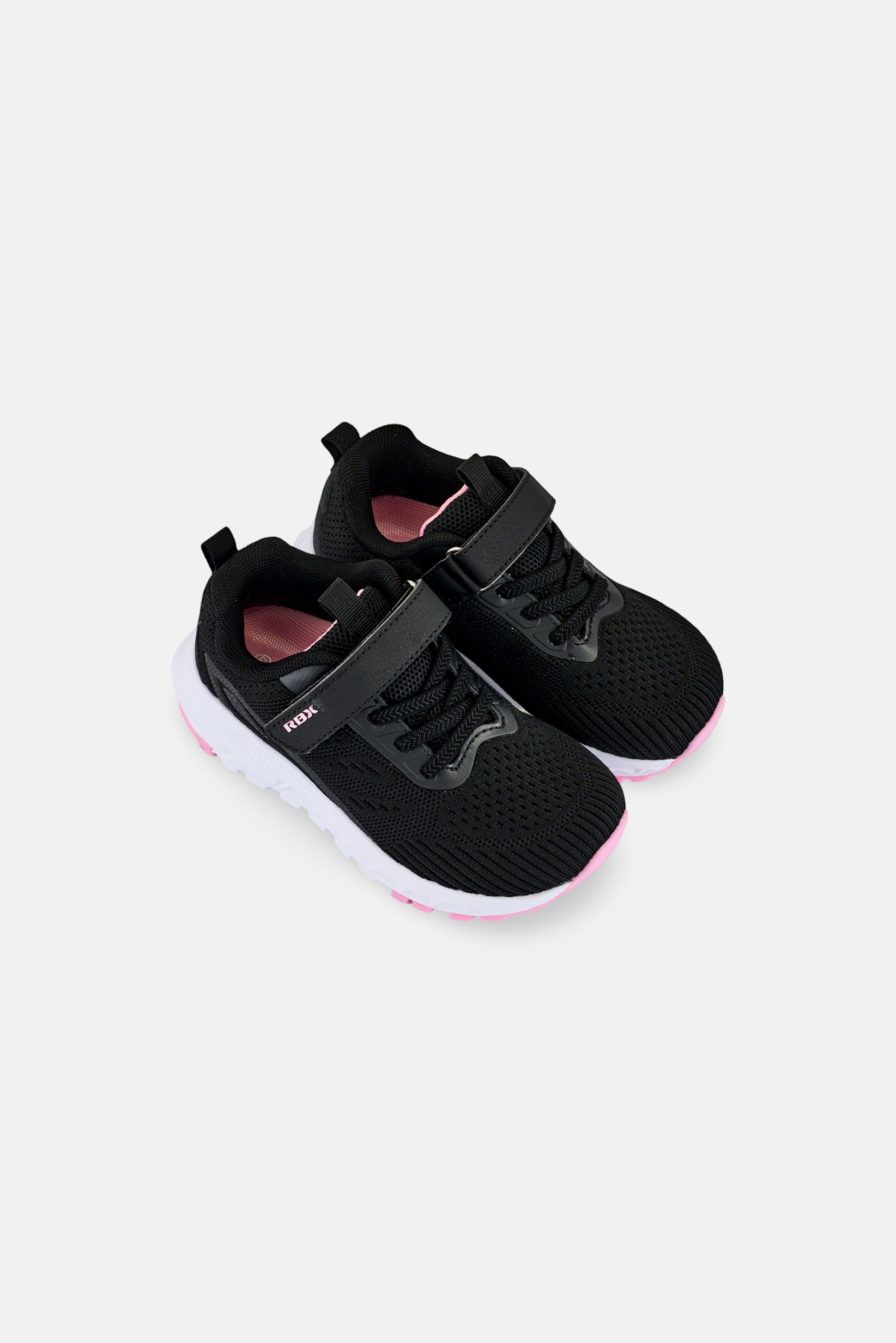 Toddlers Boy Velcro Closure Outdoor Shoes, Black