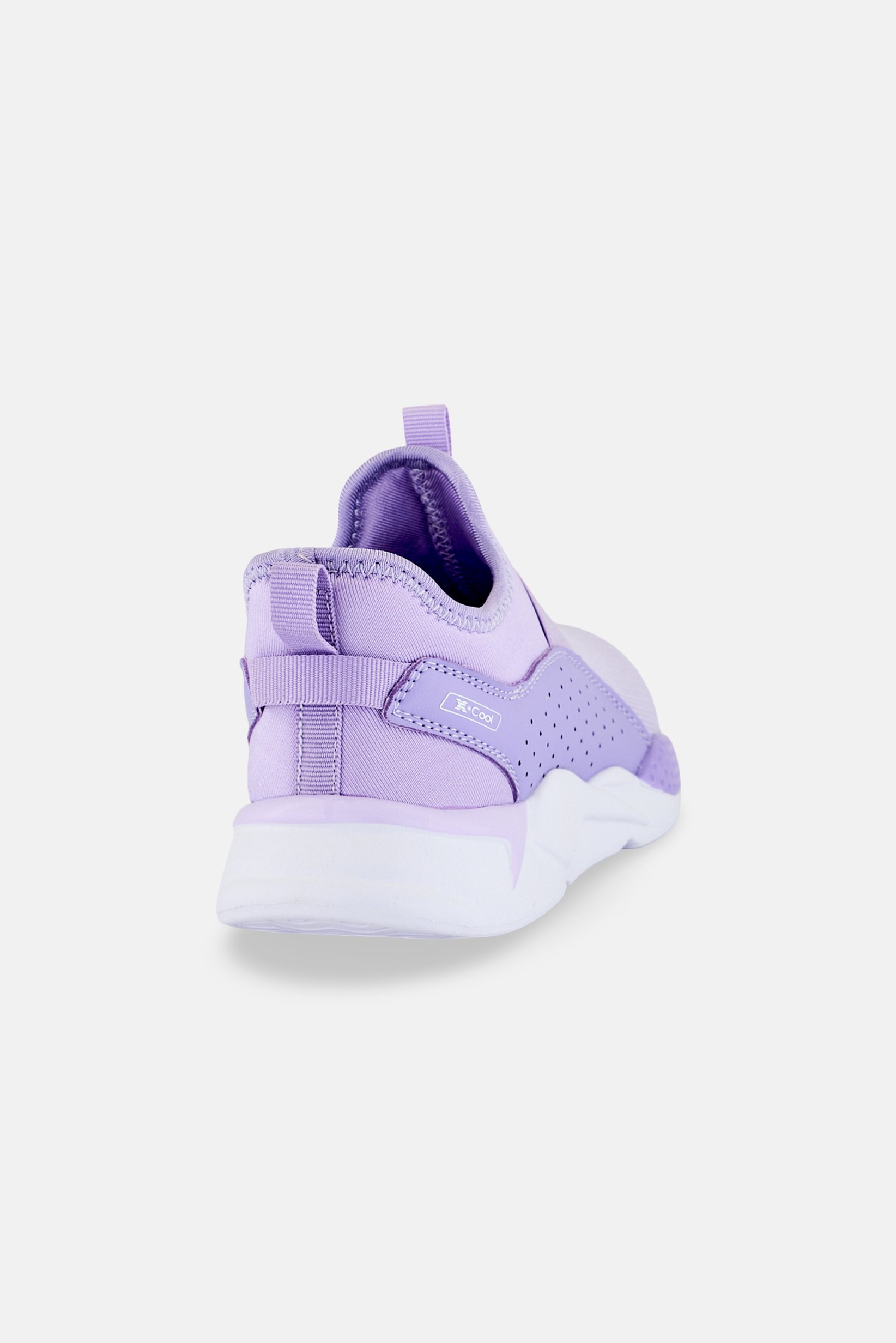 Kids Girl Slip On Running Shoes, Purple