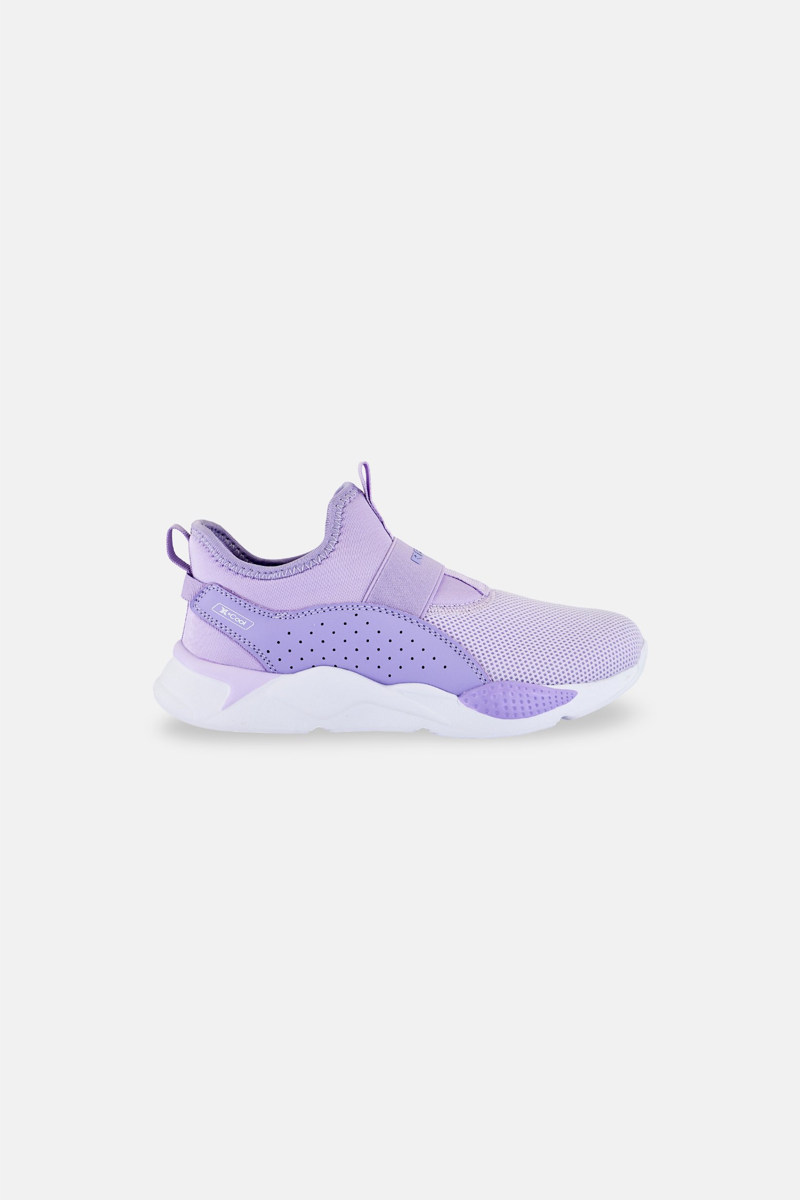 Kids Girl Slip On Running Shoes, Purple