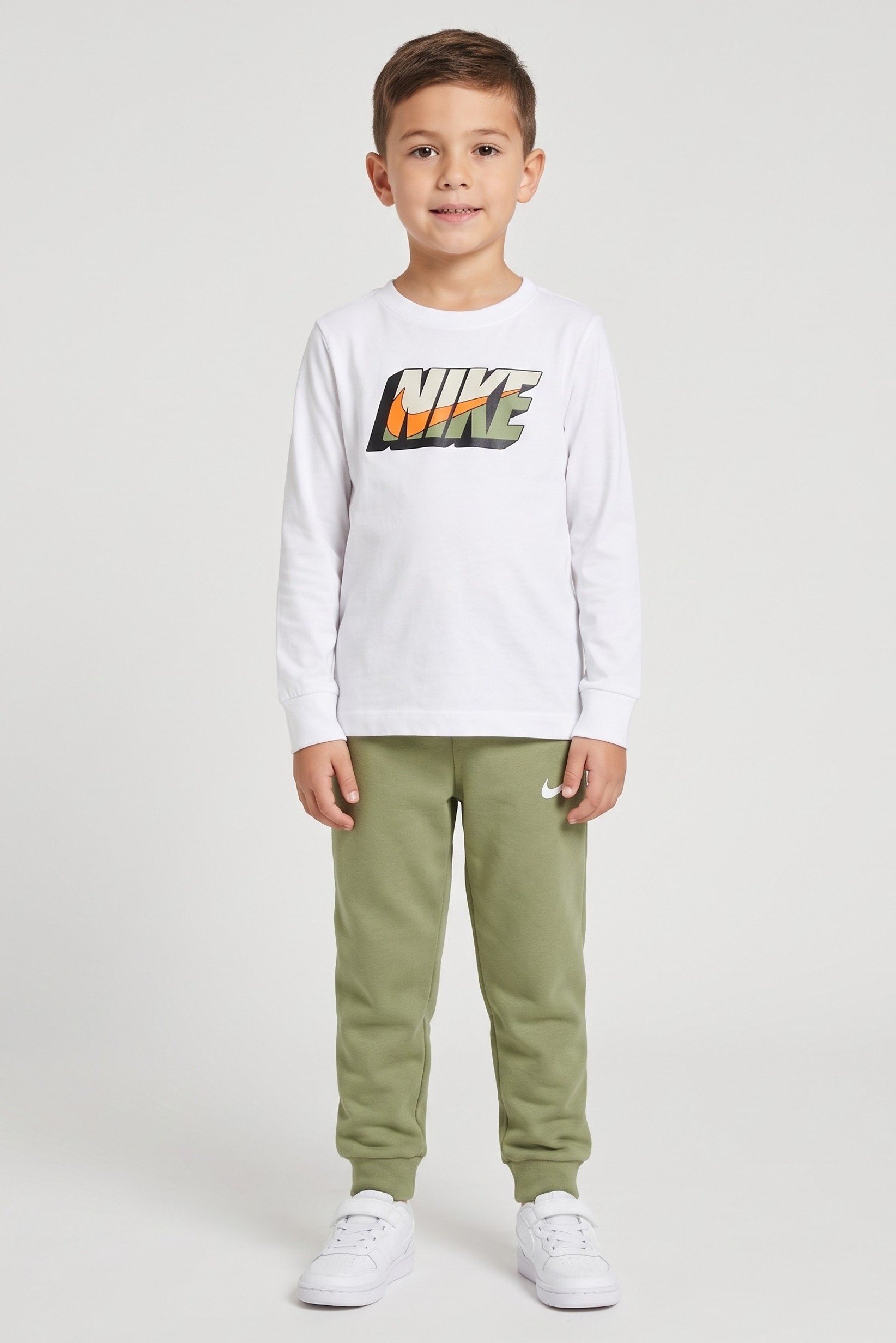 Toddlers Boy Long Sleeve T-Shirt And Jogger Pants Set, Multicolor