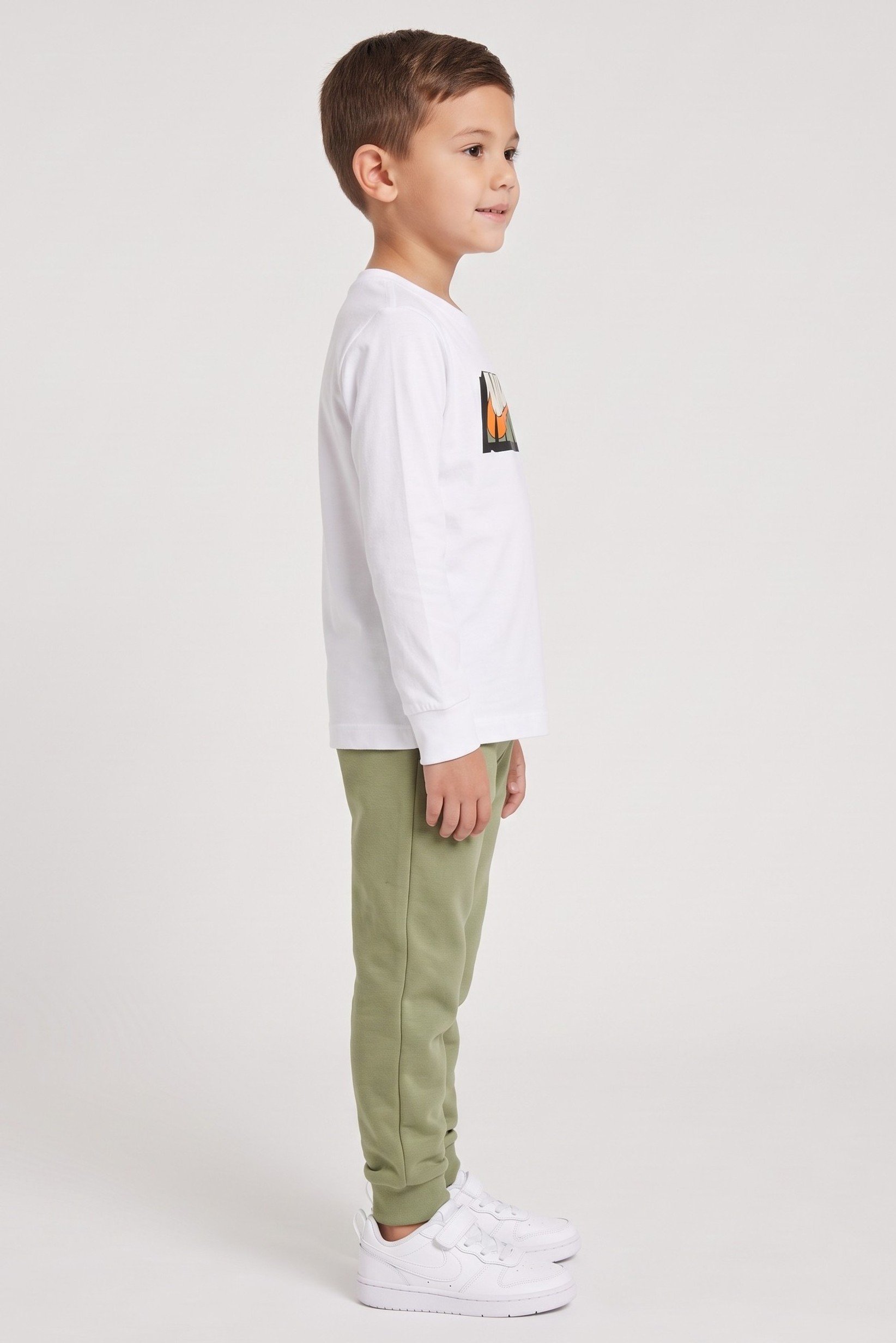 Toddlers Boy Long Sleeve T-Shirt And Jogger Pants Set, Multicolor