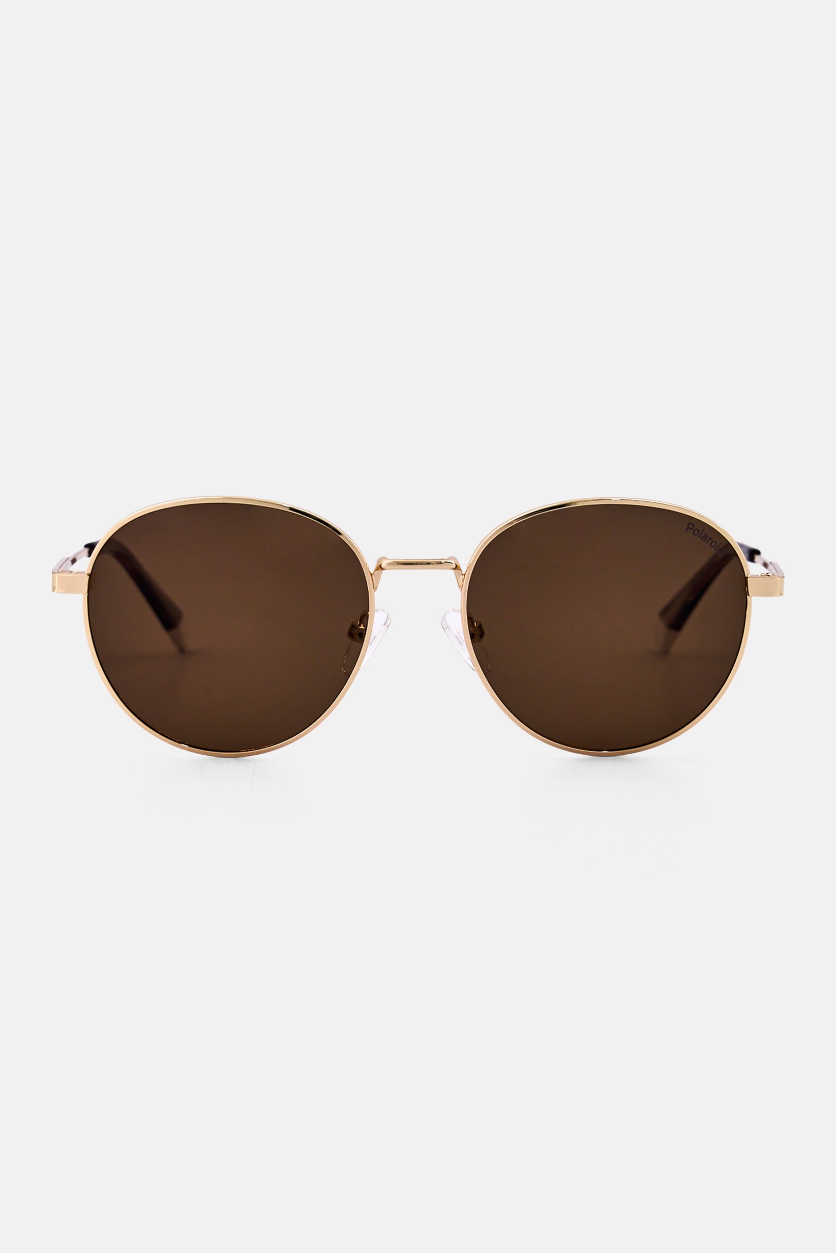 Men PLD 4135 S X Round Sunglasses, Gold