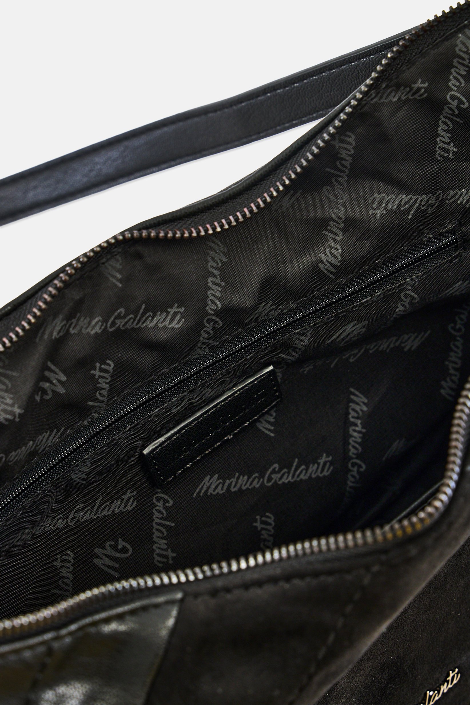Women Brand Logo Cross Body Bag, Black