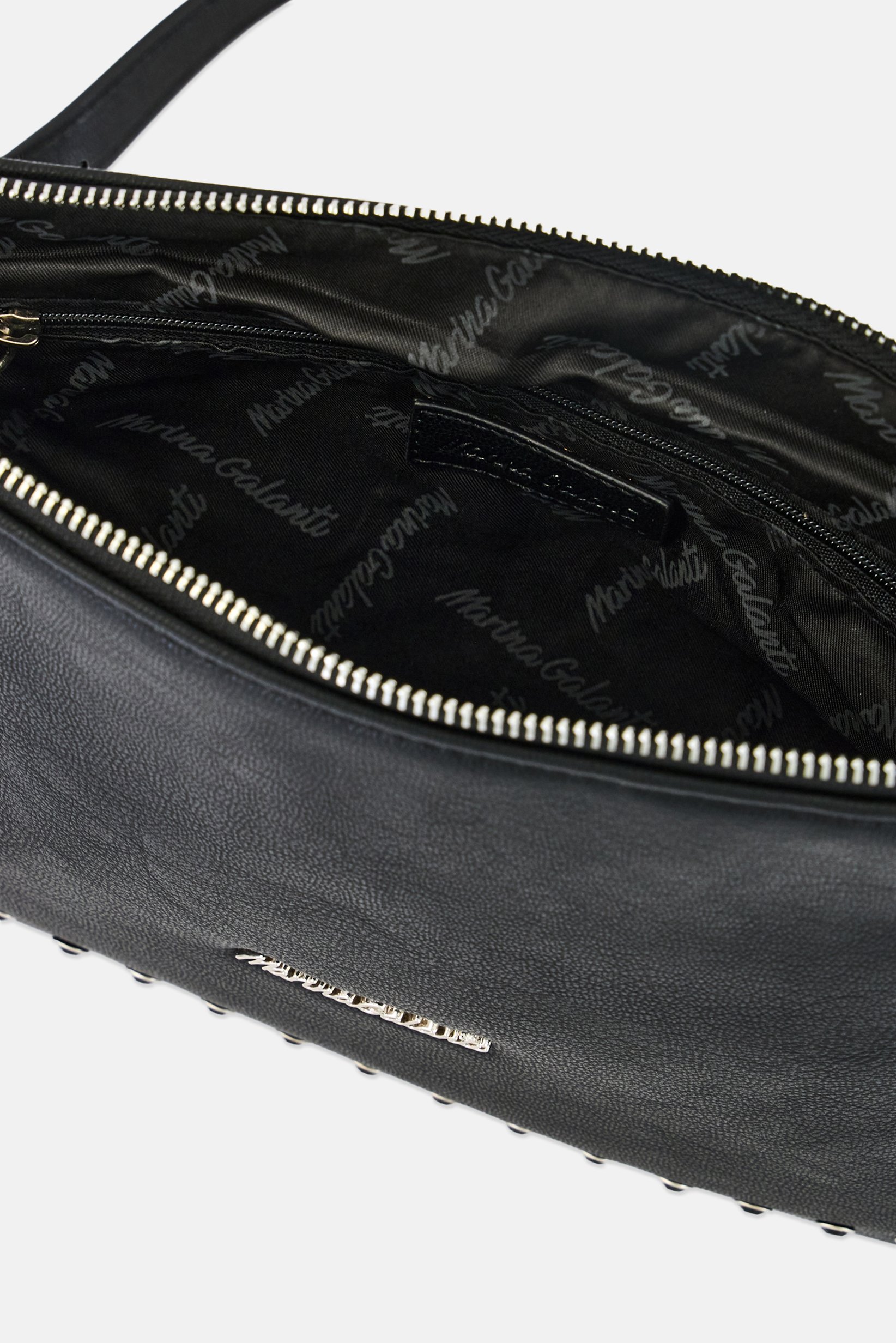 Women Brand Logo Cross Body Bag, Black