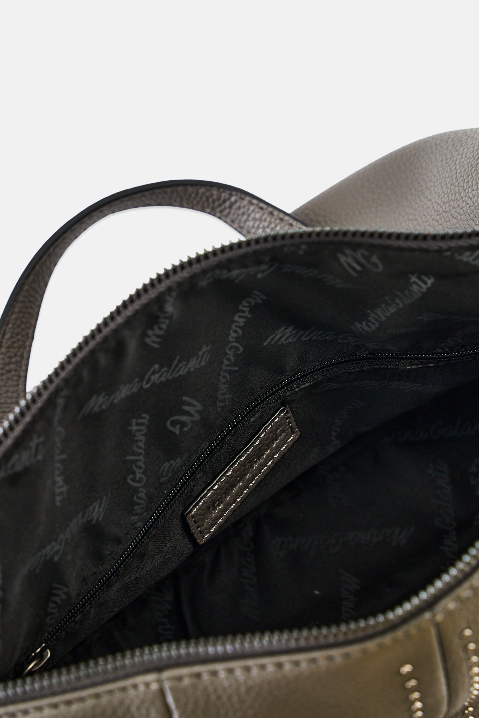 Women Brand Logo Cross Body Bag, Grey