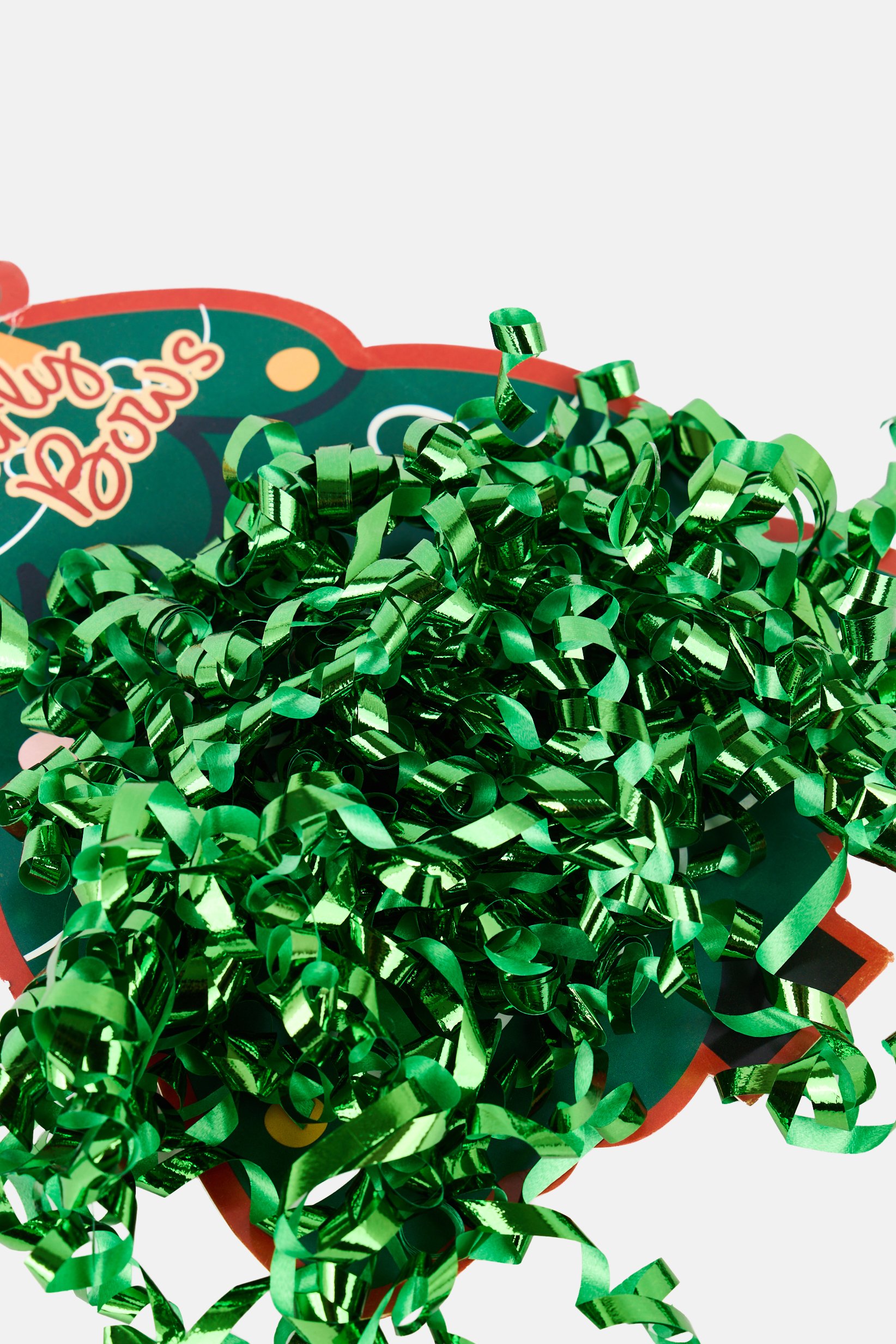10 Curly Bows, Dark Green