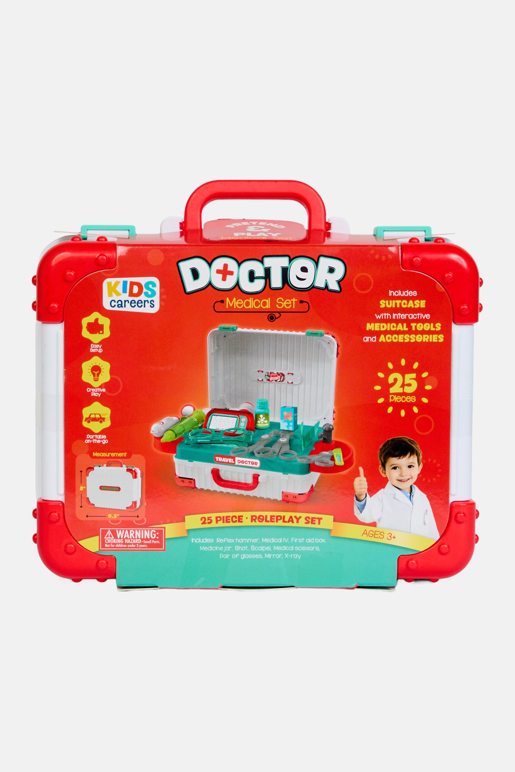 Doctor 25 Pcs Roleplay Medical Set, Multicolor