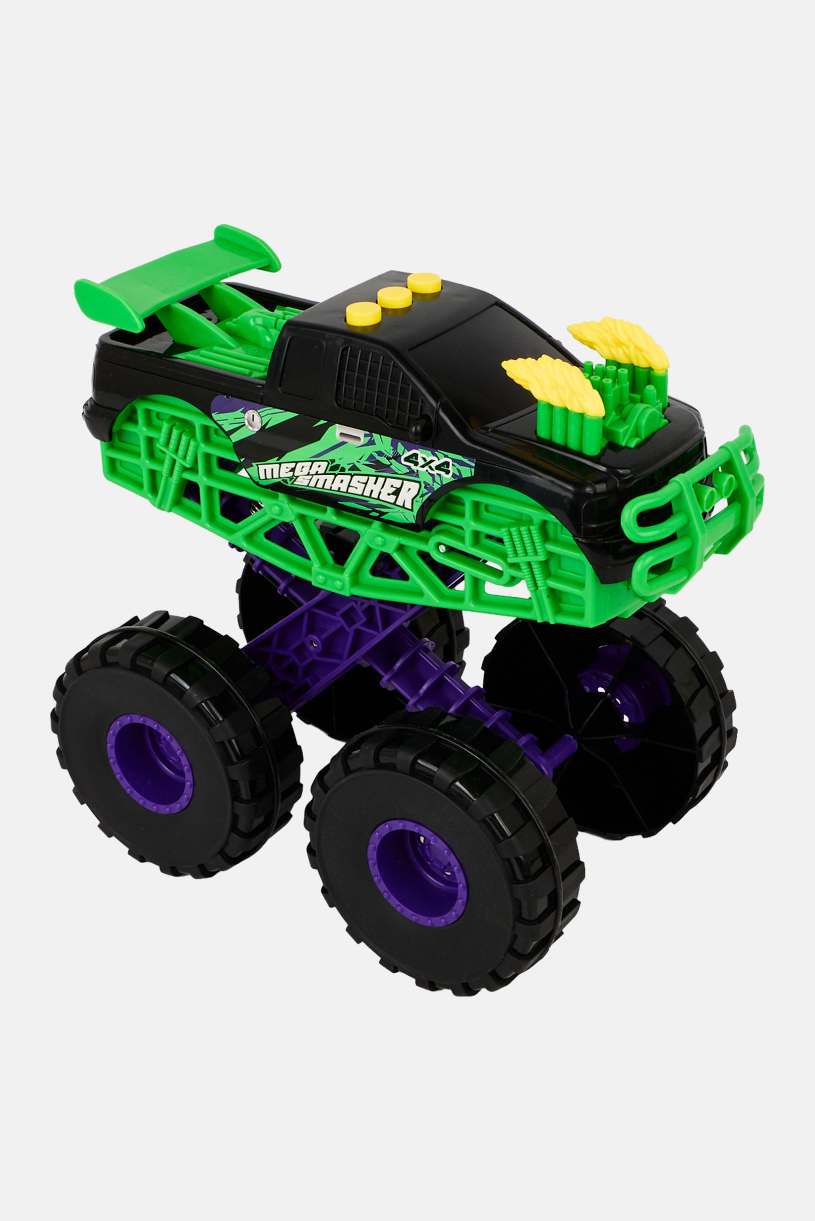 Mega Smasher Monster Truck, Multicolor
