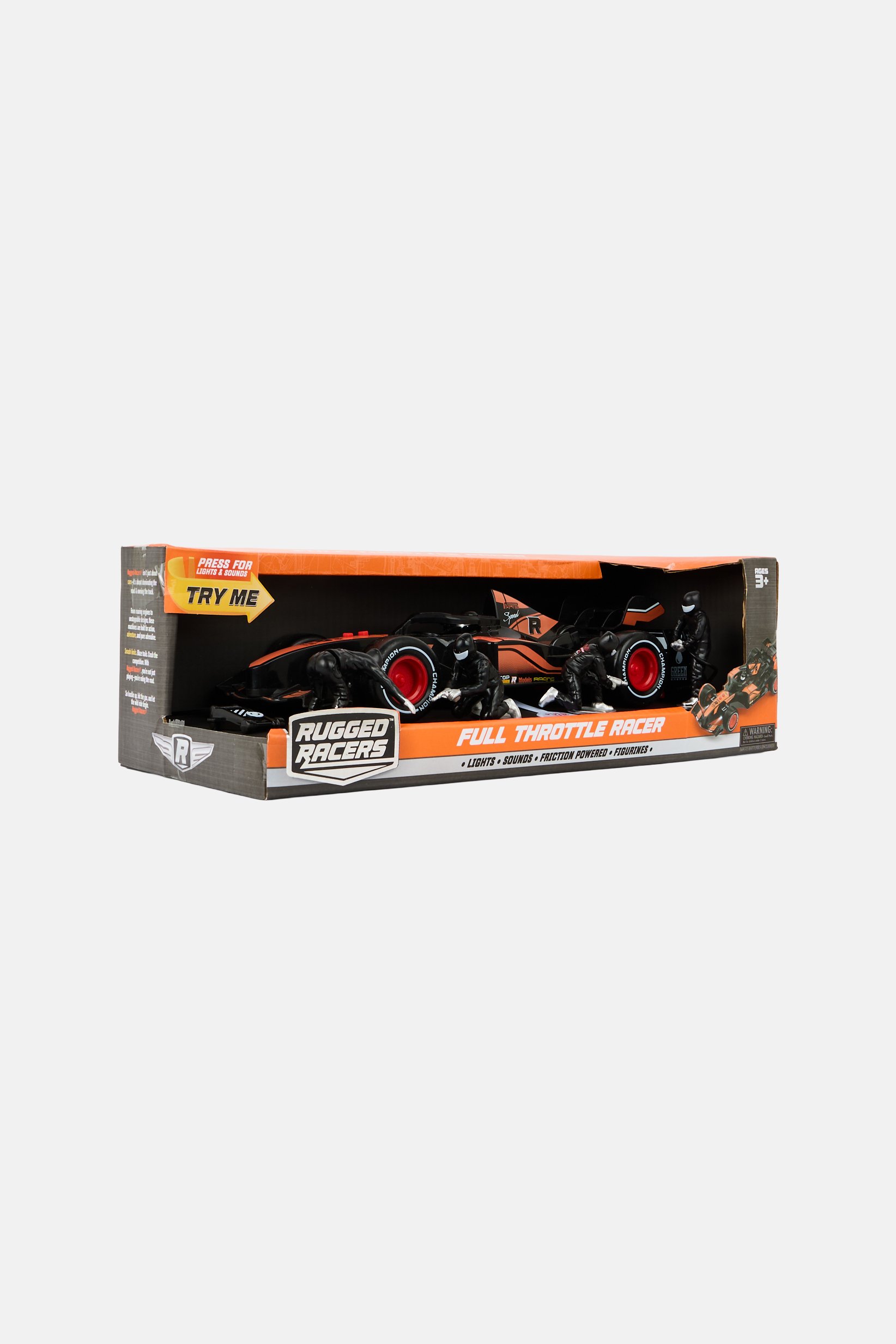 1/18 Scale Full Throttle Racer, Multicolor