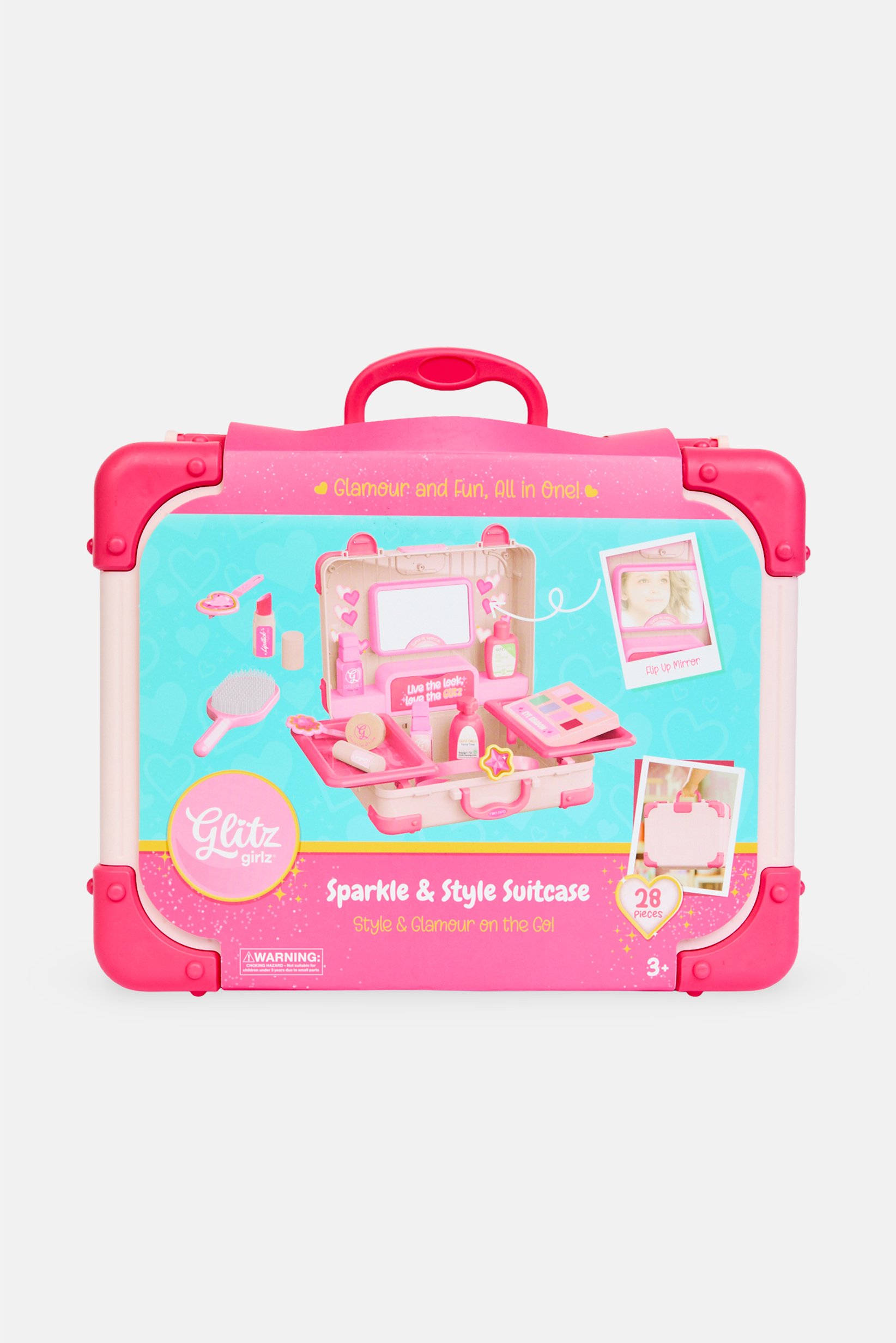 Pink Sparkle  Style Suitcase Toy
