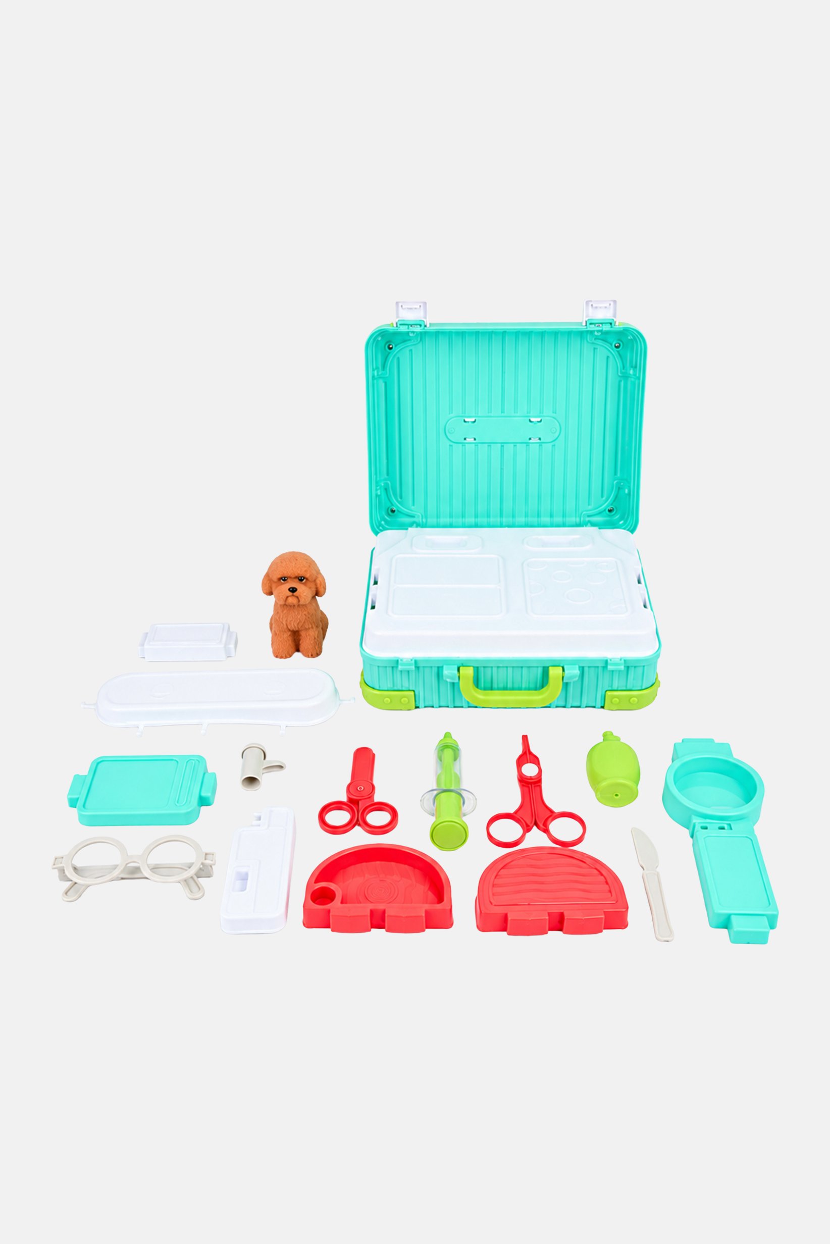 Pcs Pet Grooming Suitcase  Set With Dog