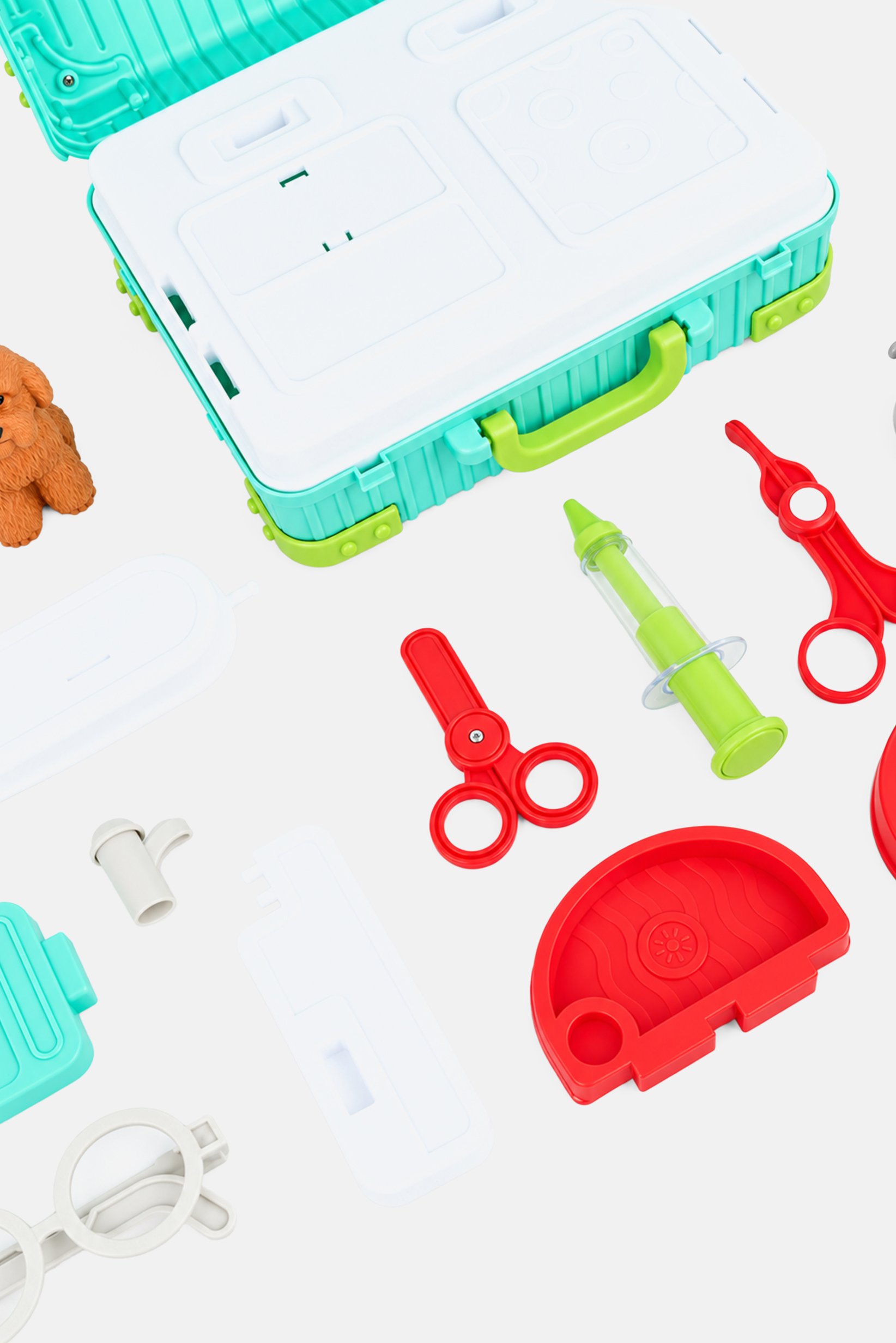 Pcs Pet Grooming Suitcase  Set With Dog