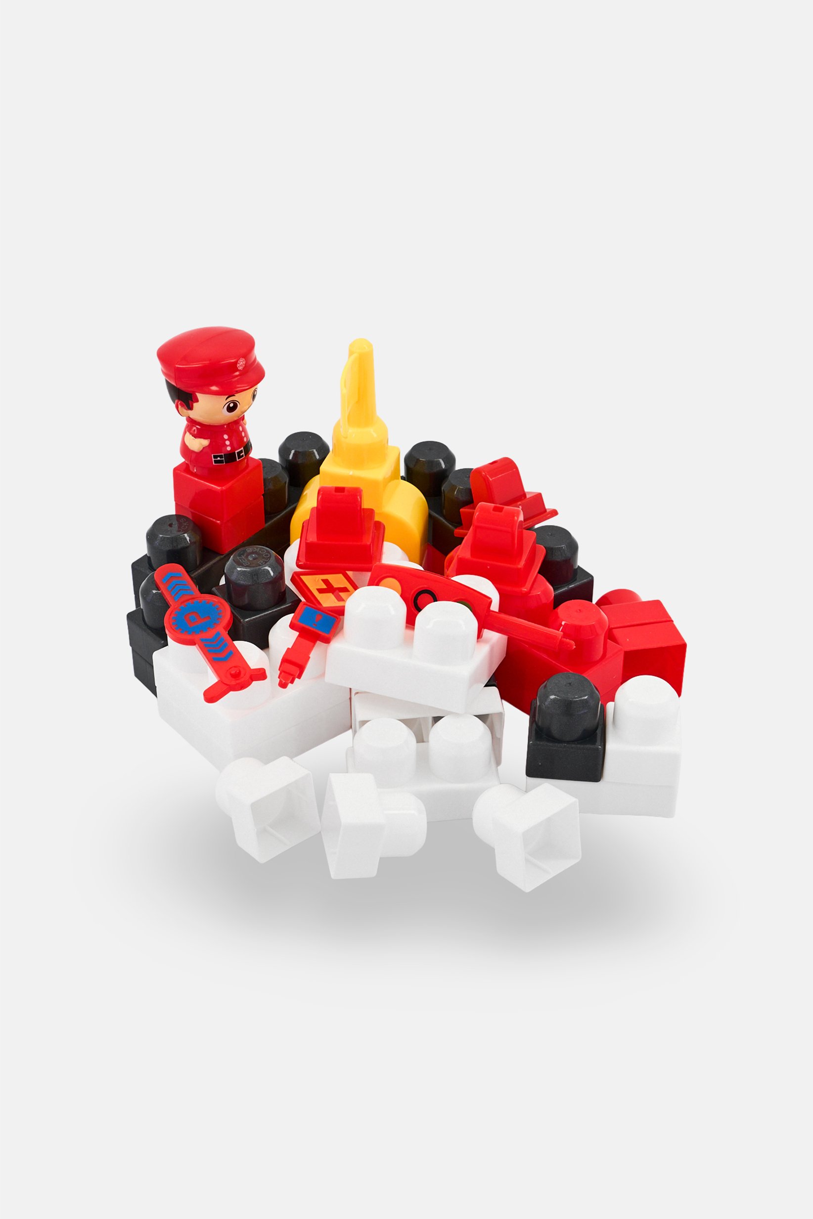 Travel Bucket With Interactive Building Blocks