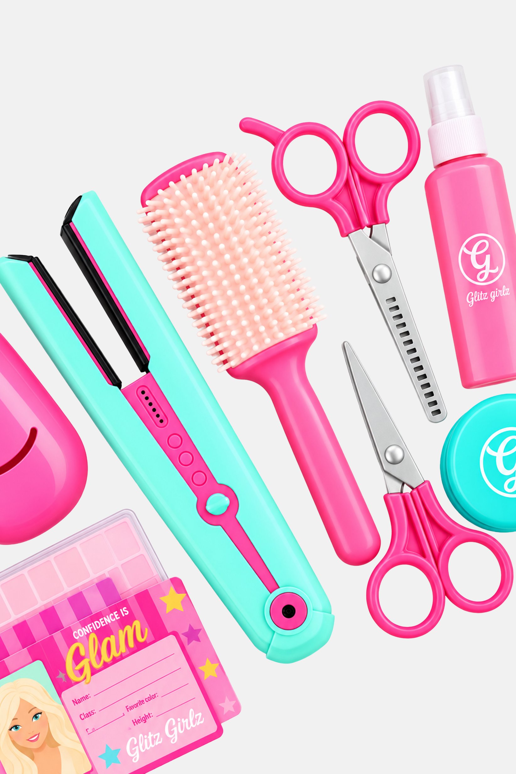 18 Pcs All In One Hair Stylist Kit