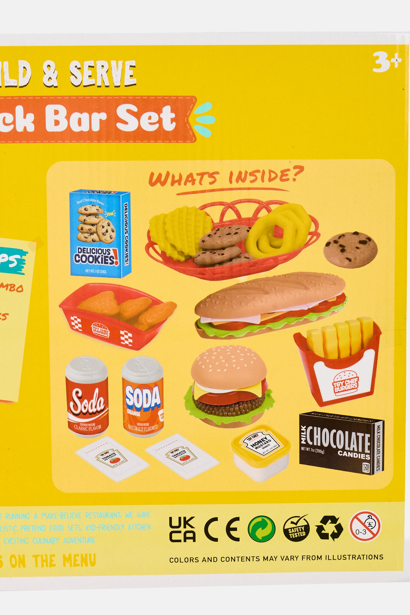 Build And Serve Snack Bar Set